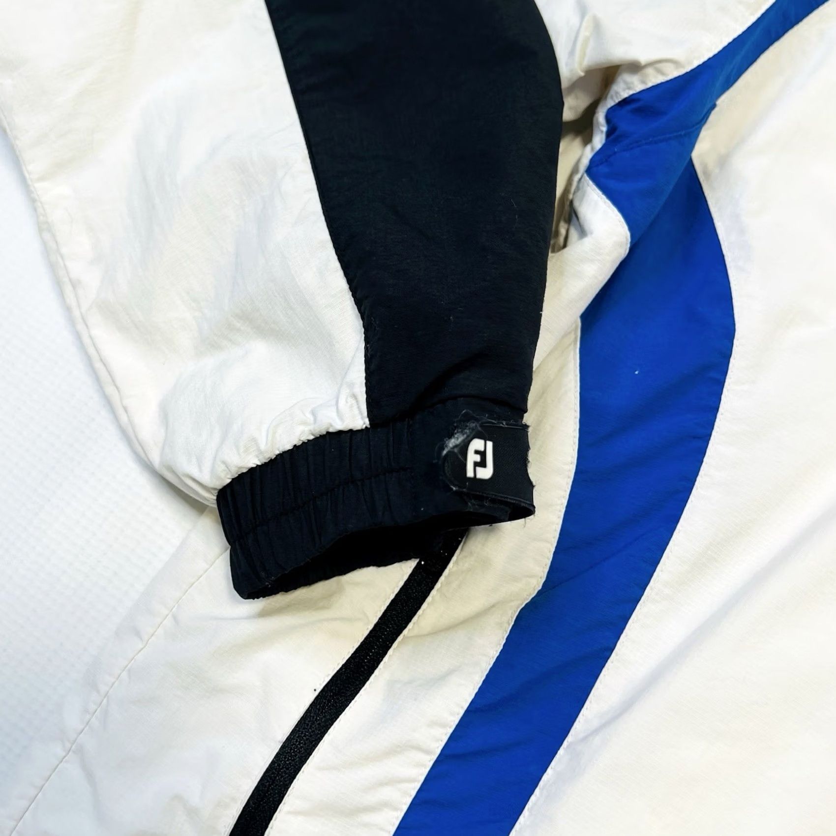 Footjoy FootJoy Windbreaker Jacket Men L Blue White 1/4 Zip Pullover Lightweight Polo Shirt Style Outdoor Golf Size US L / EU 52-54 / 3 - 2 Thumbnail