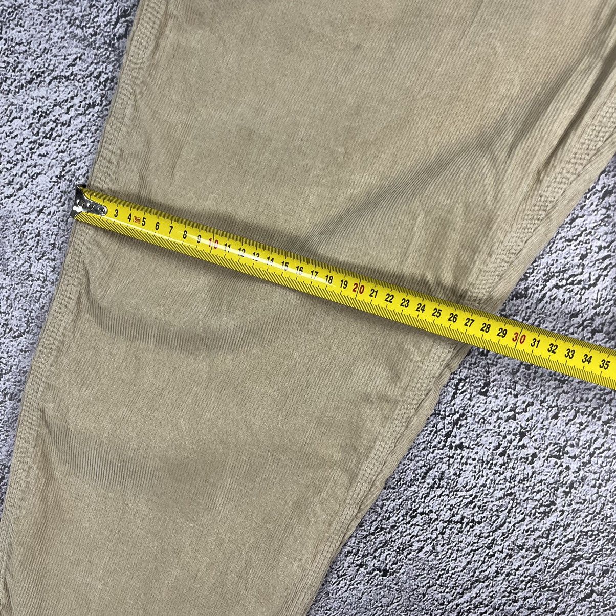 Carhartt × Carhartt Wip × Vintage 🦖VINTAGE🦖 Carhartt WIP Corduroy Beige Simple Pants Velvet Size US 33 - 13 Thumbnail