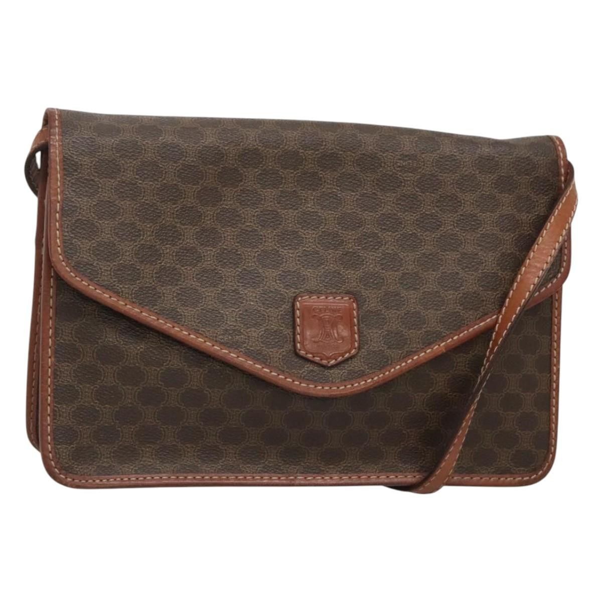 Celine Celine Macadam Shoulder Bag PVC Leather Size ONE SIZE - 1 Thumbnail
