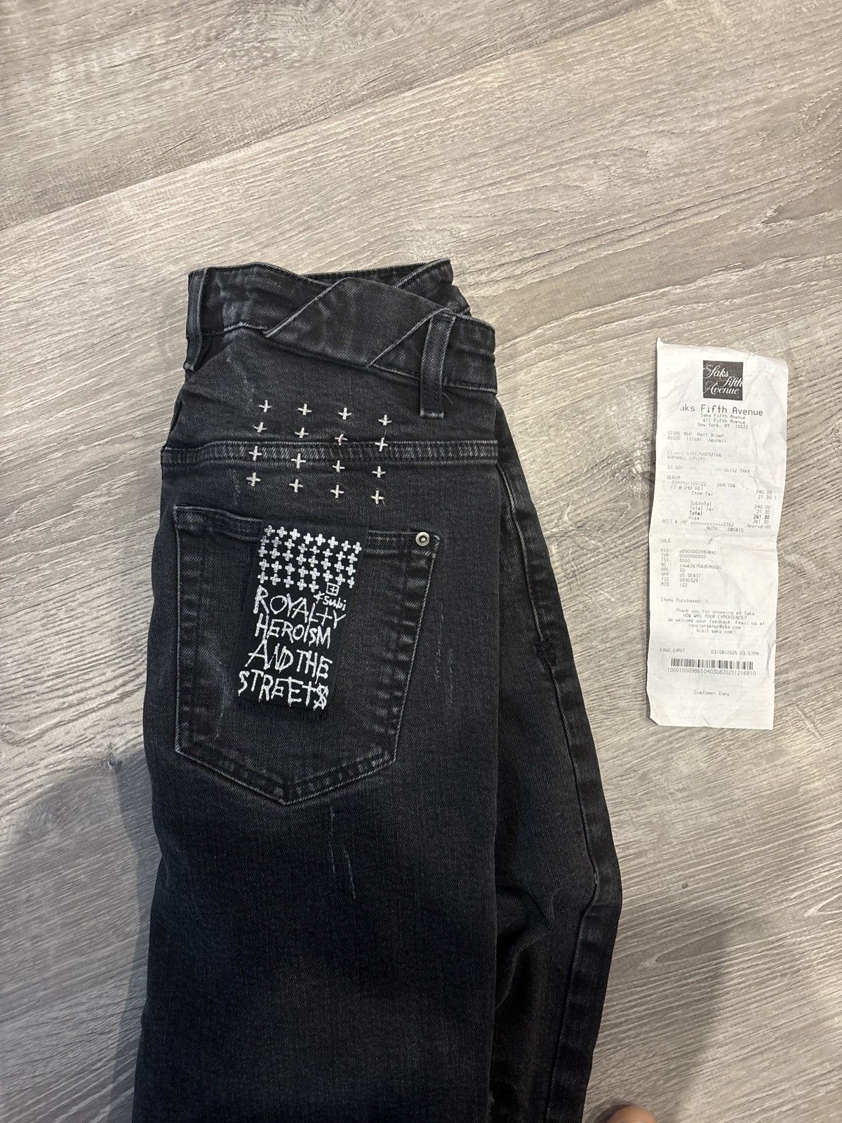 Ksubi Ksubi Men's Chitch Boneyard Distressed Jeans Size US 30 / EU 46 - 1 Thumbnail