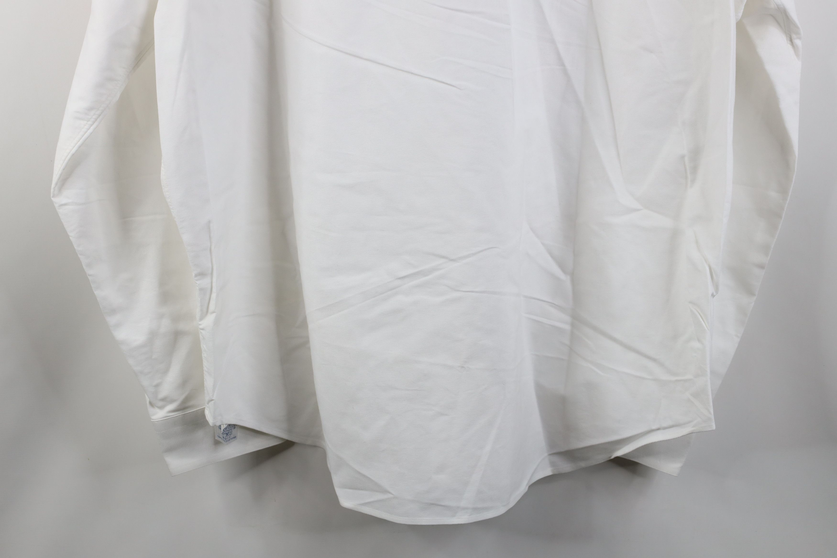 Lands' End Vintage 90s Y2K Lands End Collared Button Down Shirt White Size US L / EU 52-54 / 3 - 11 Thumbnail