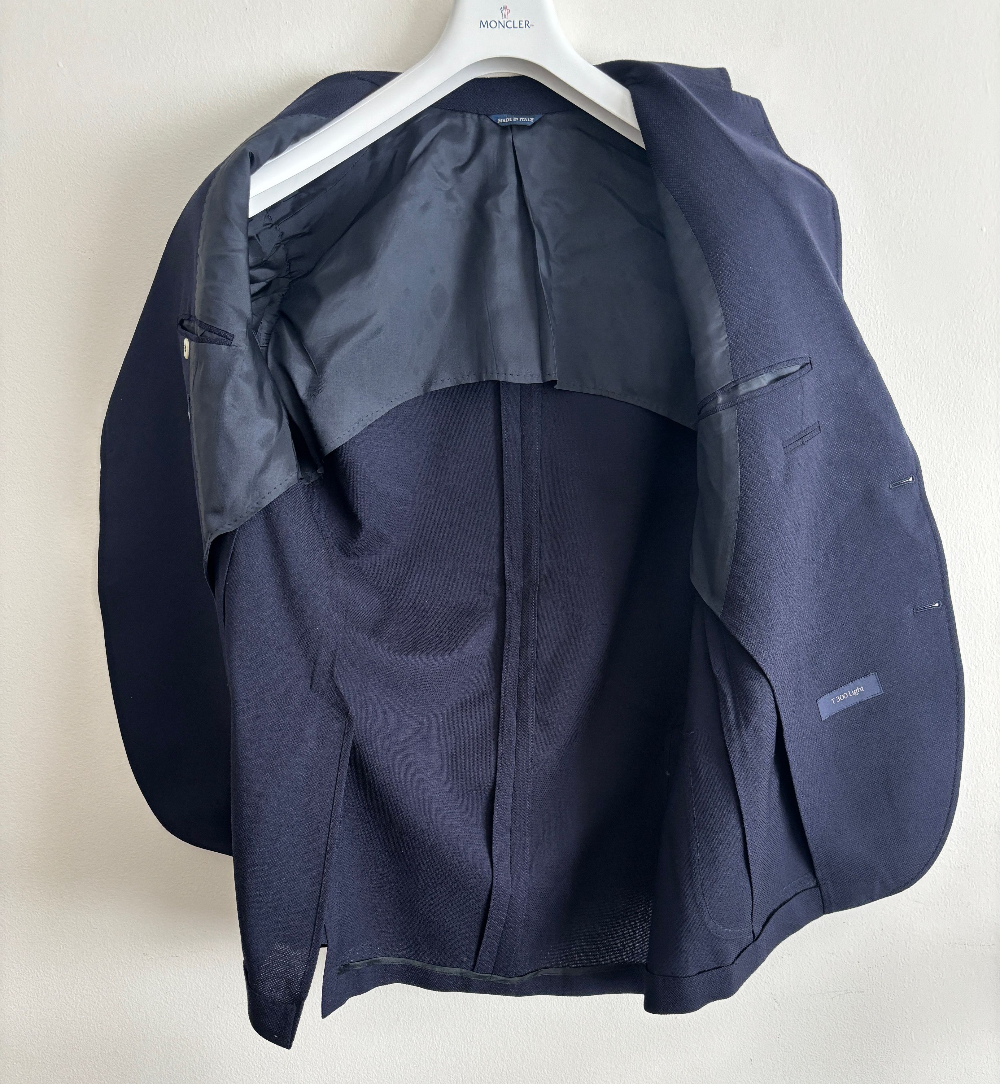 Tombolini $1900 Navy Blue Wool Hopsack Sport Coat/ Blazer - 42 Size 42R - 6 Thumbnail