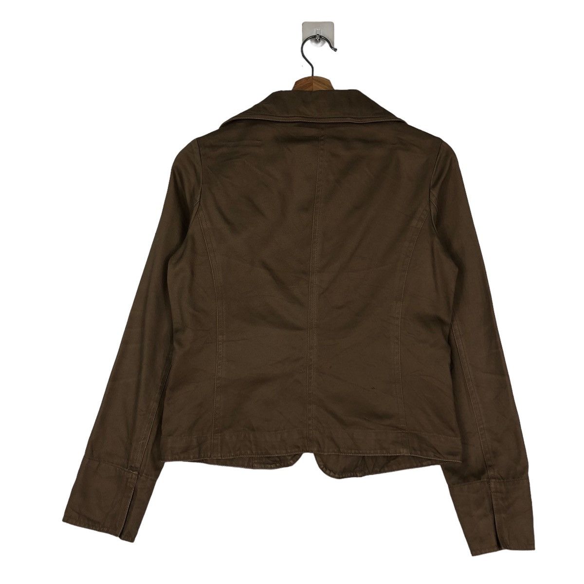 Japanese Brand 📌VINTAGE CROPPED BIKER JACKET 90ans Quatre Size US M / EU 48-50 / 2 - 8 Thumbnail