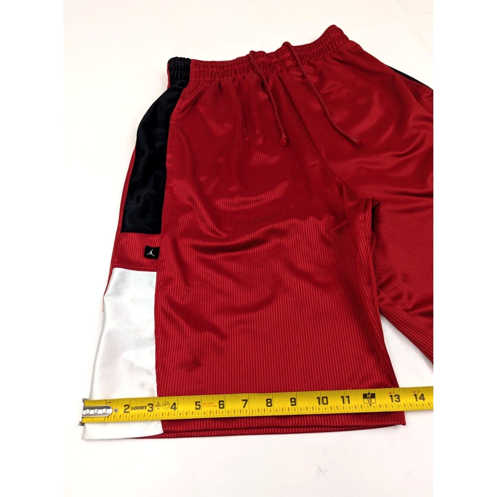 Nike Nike Jordan DriFit Bred Red Dazzle Basketball Shorts Men S 11 Inseam Vtg 439552 Size US 29 - 3 Thumbnail