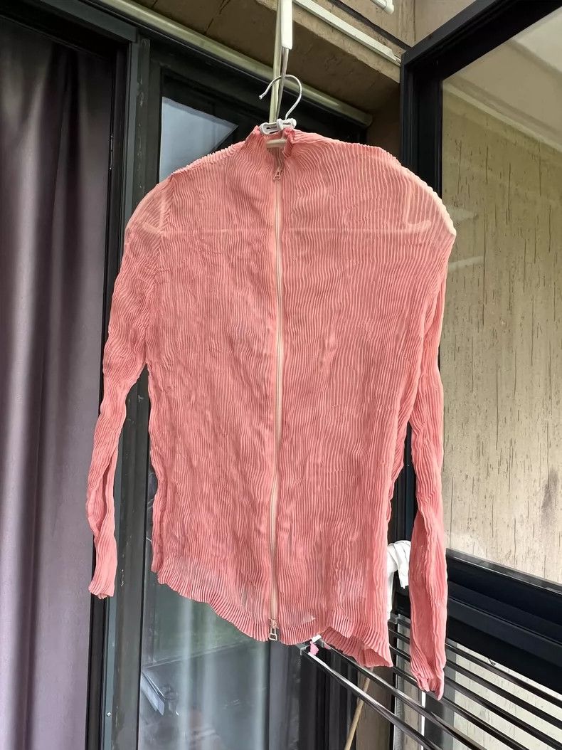Issey Miyake Issey Miyake size:2 A pinkish-yellow main line willow card Size XS / US 0-2 / IT 36-38 - 1 Thumbnail