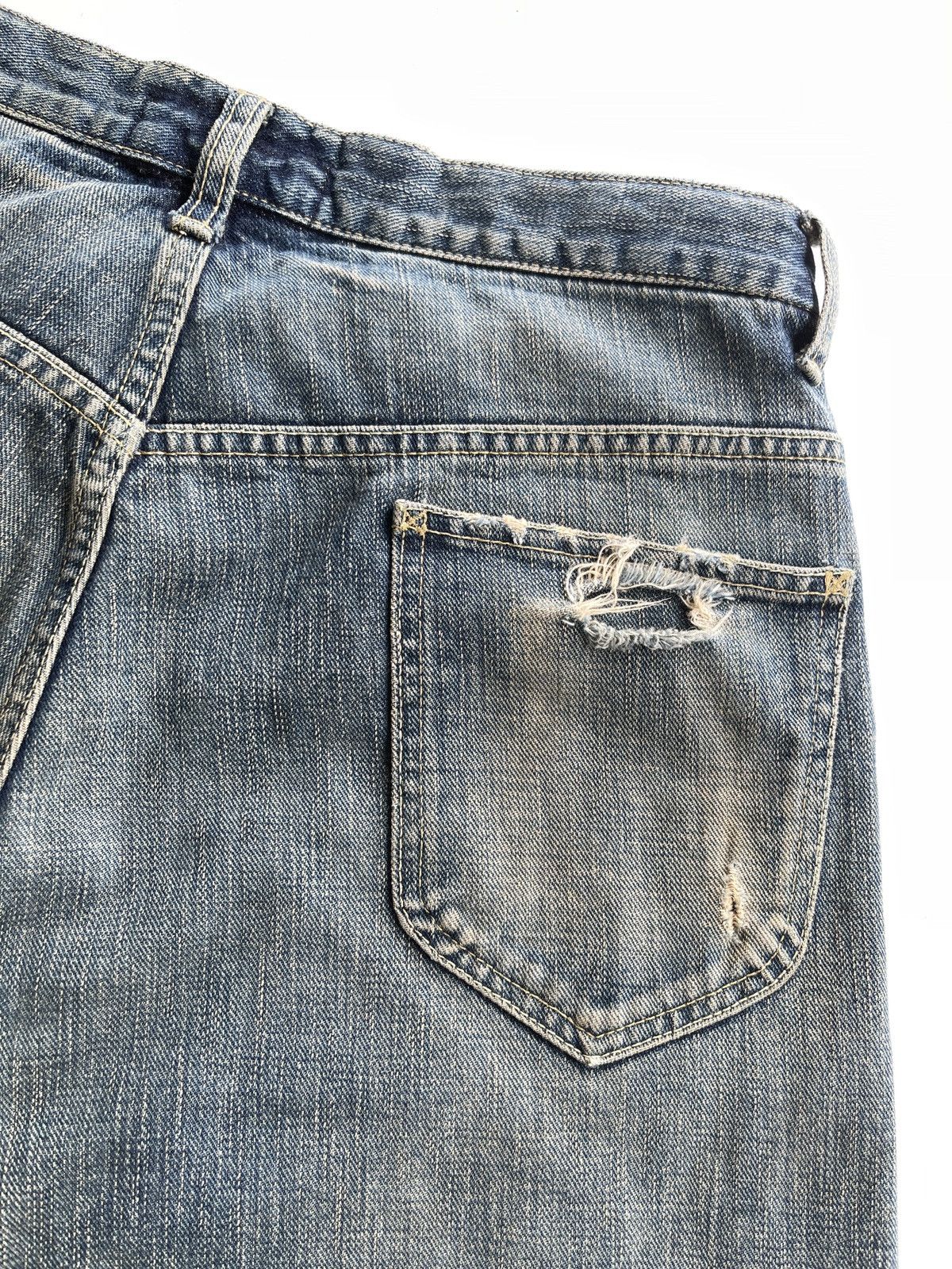 Paul Smith R.newbold H04z Patchwork Denim Size US 31 - 12 Thumbnail