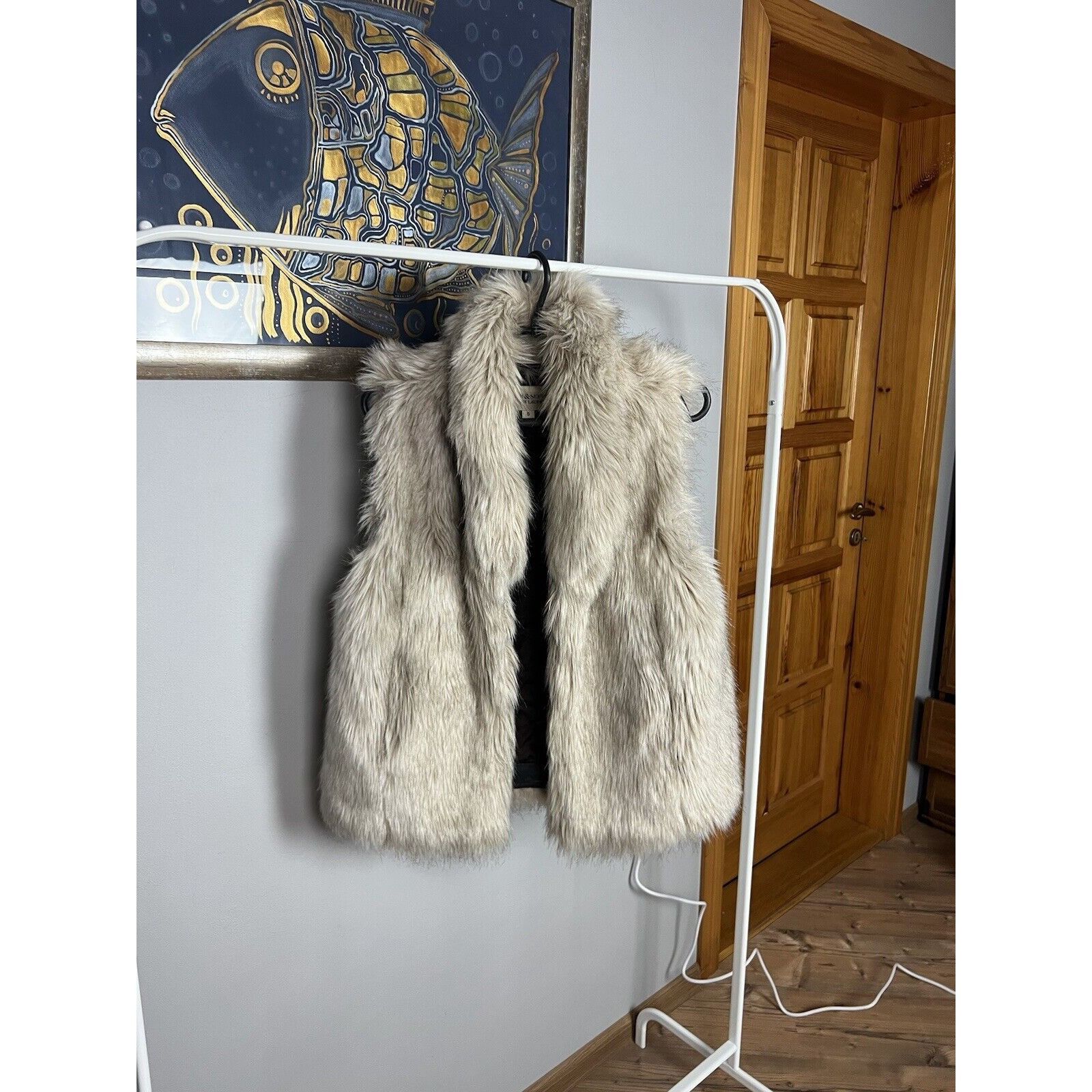 Denim & Supply Ralph Lauren Ralph Lauren Denim&Supply VTG Y2k Acrylic Fur Deep Peel Vest Size S / US 4 / IT 40 - 2 Thumbnail