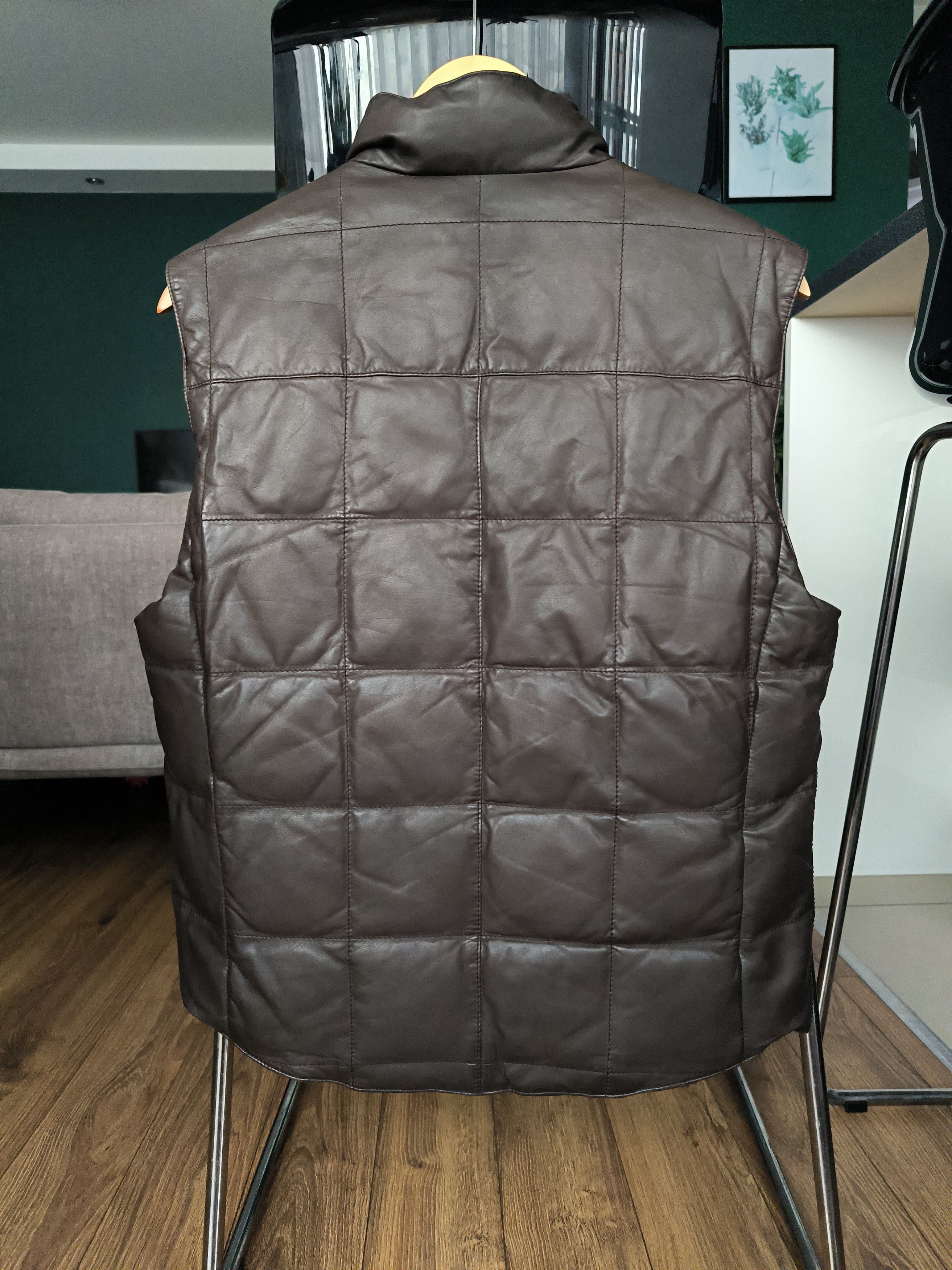 Brunello Cucinelli B. Cucinelli Leather Reversible Puffer Vest, size S Size US S / EU 44-46 / 1 - 2 Thumbnail