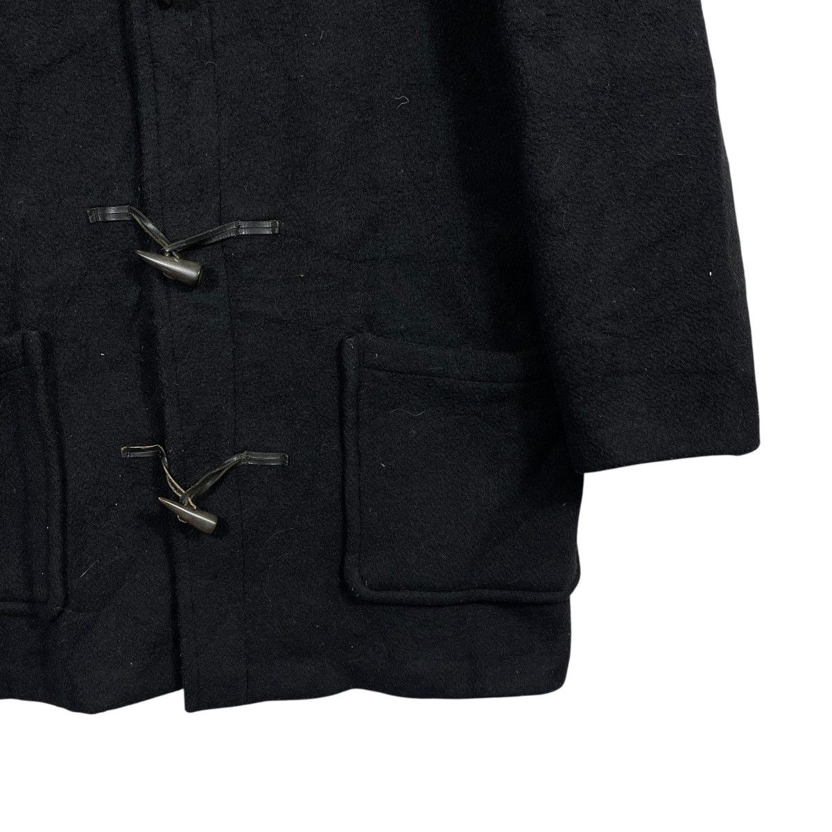 Gloverall Gloverall Made In England Black Wool Duffle Coat Hooded Size US L / EU 52-54 / 3 - 5 Thumbnail