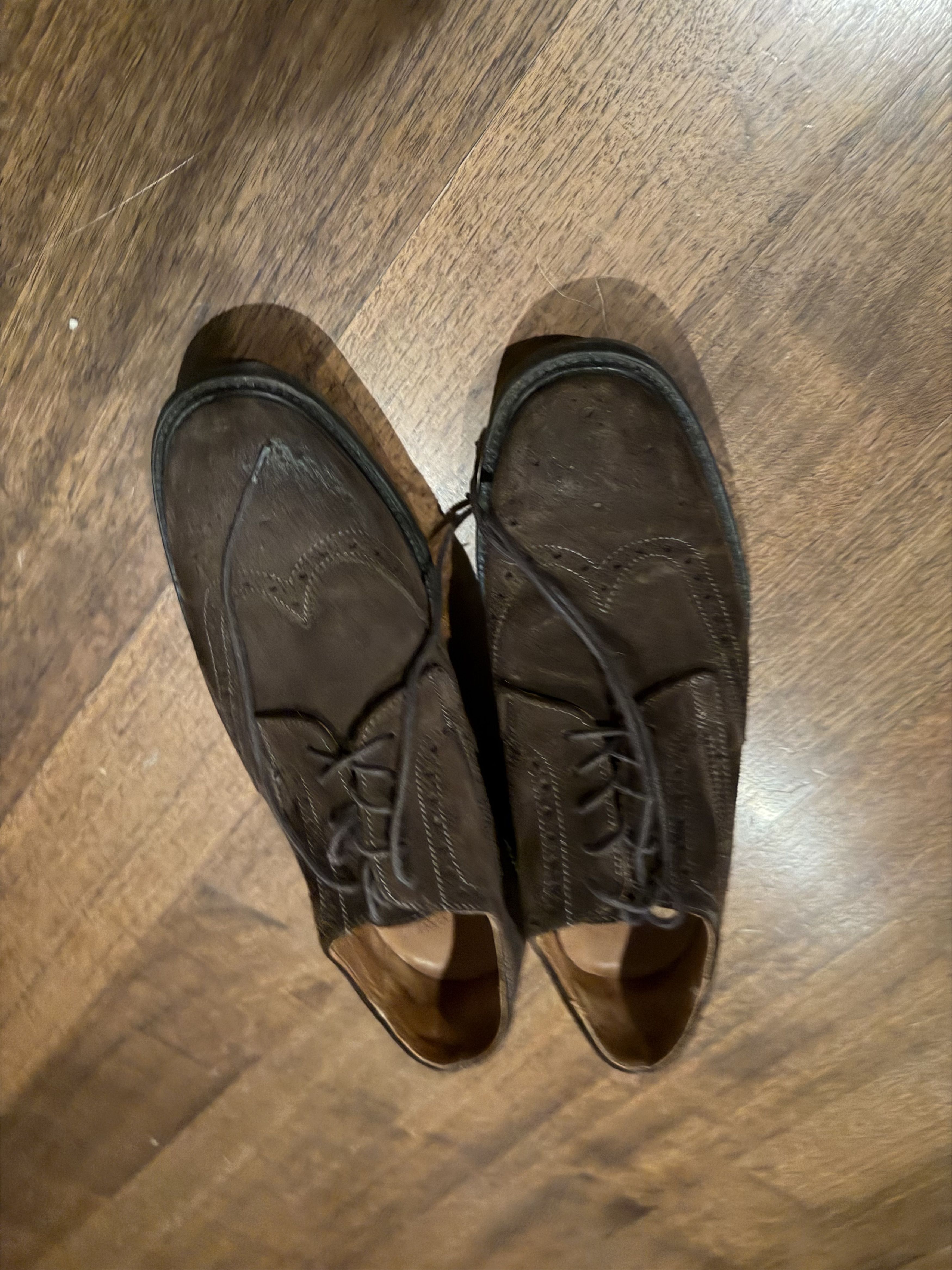 J.Crew Vintage Brown J Crew Brogues Size US 10.5 / EU 43-44 - 1 Thumbnail