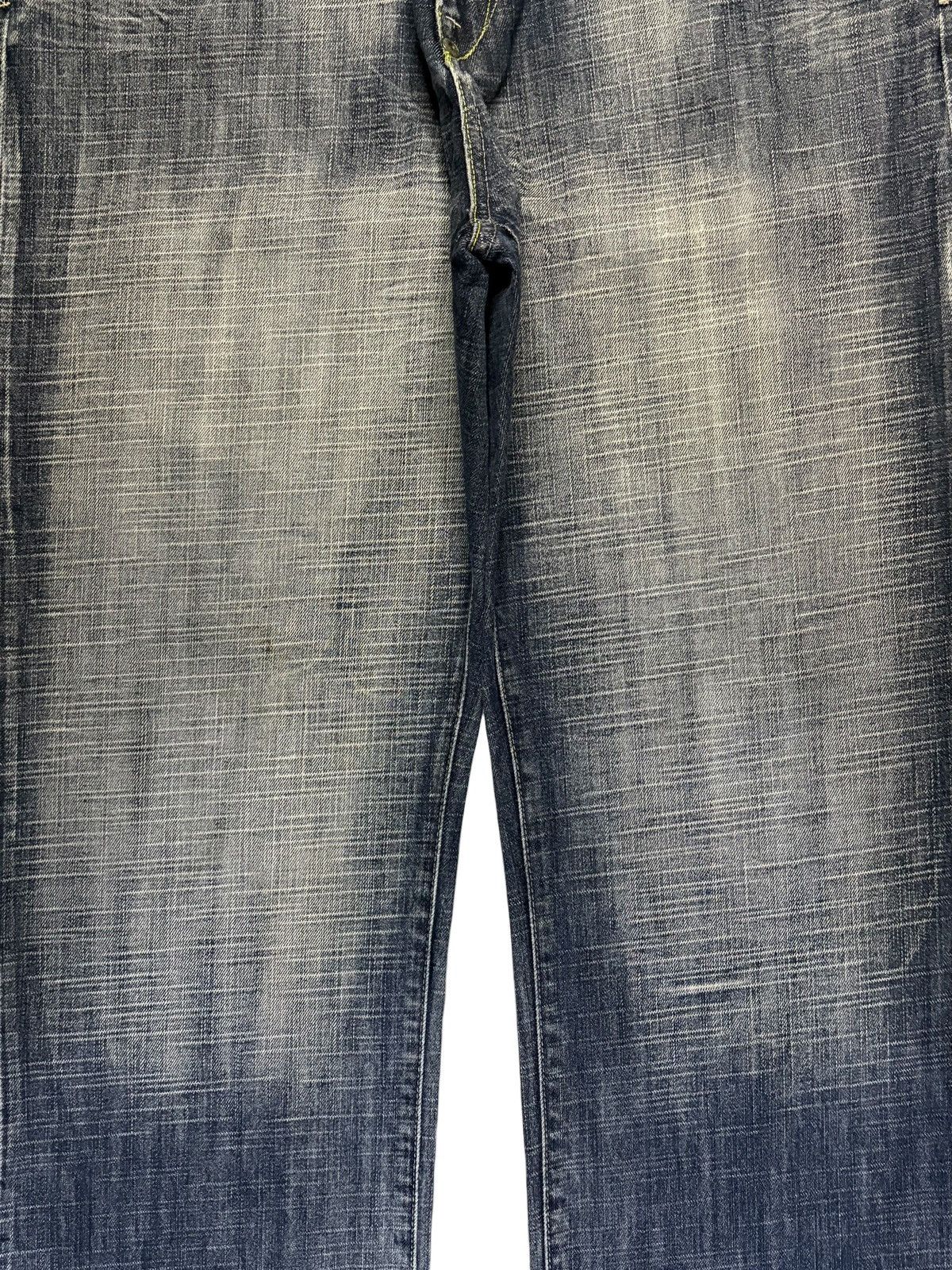 Akademiks × Japanese Brand Vintage Akademiks Diamond Embroidered Wide Leg Baggy Jeans Size US 34 / EU 50 - 5 Thumbnail