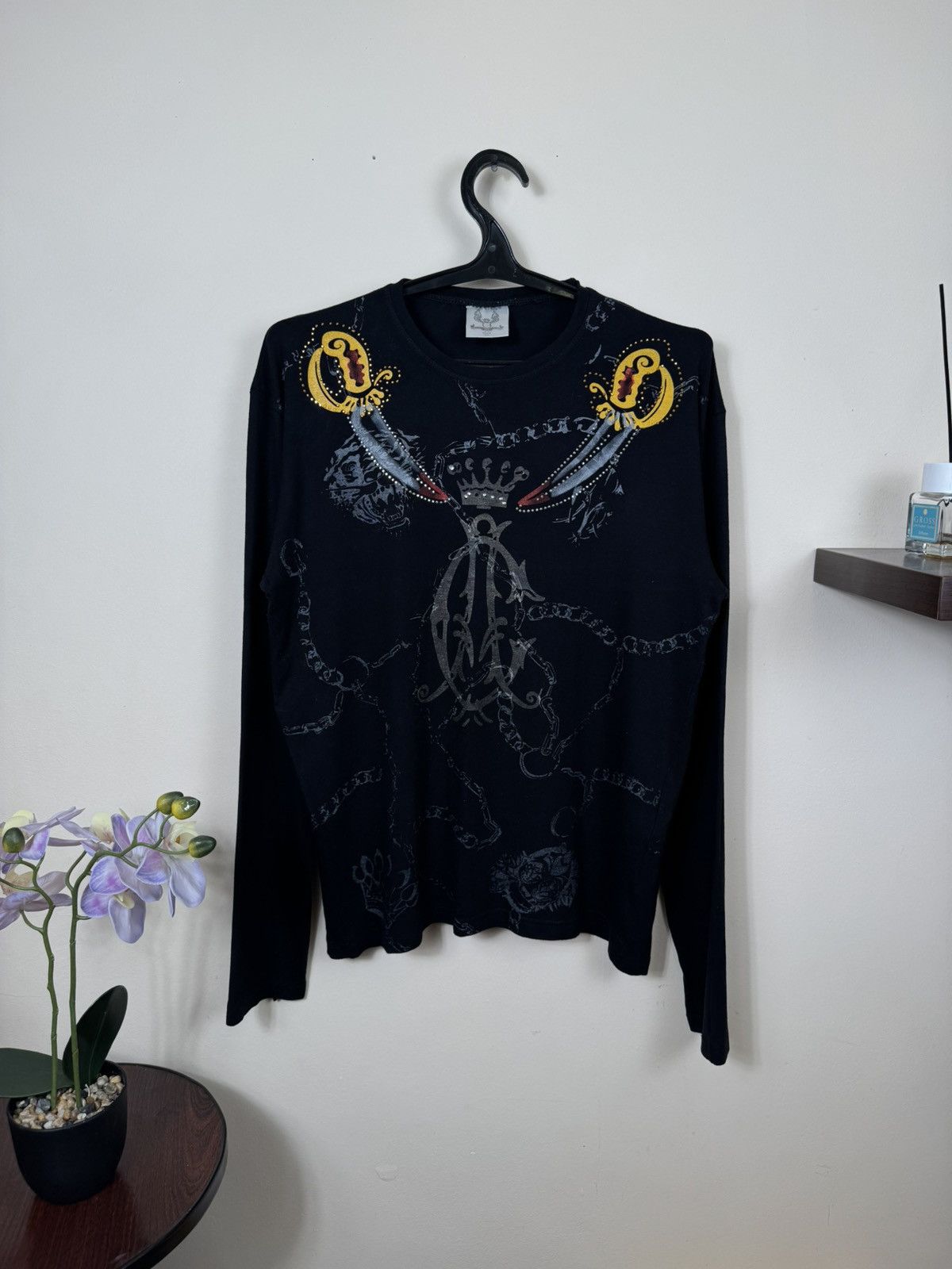 Other Christian Audigier Longsleeve XL Y2K Hype Rare Streetwear Size US XL / EU 56 / 4 - 5 Thumbnail