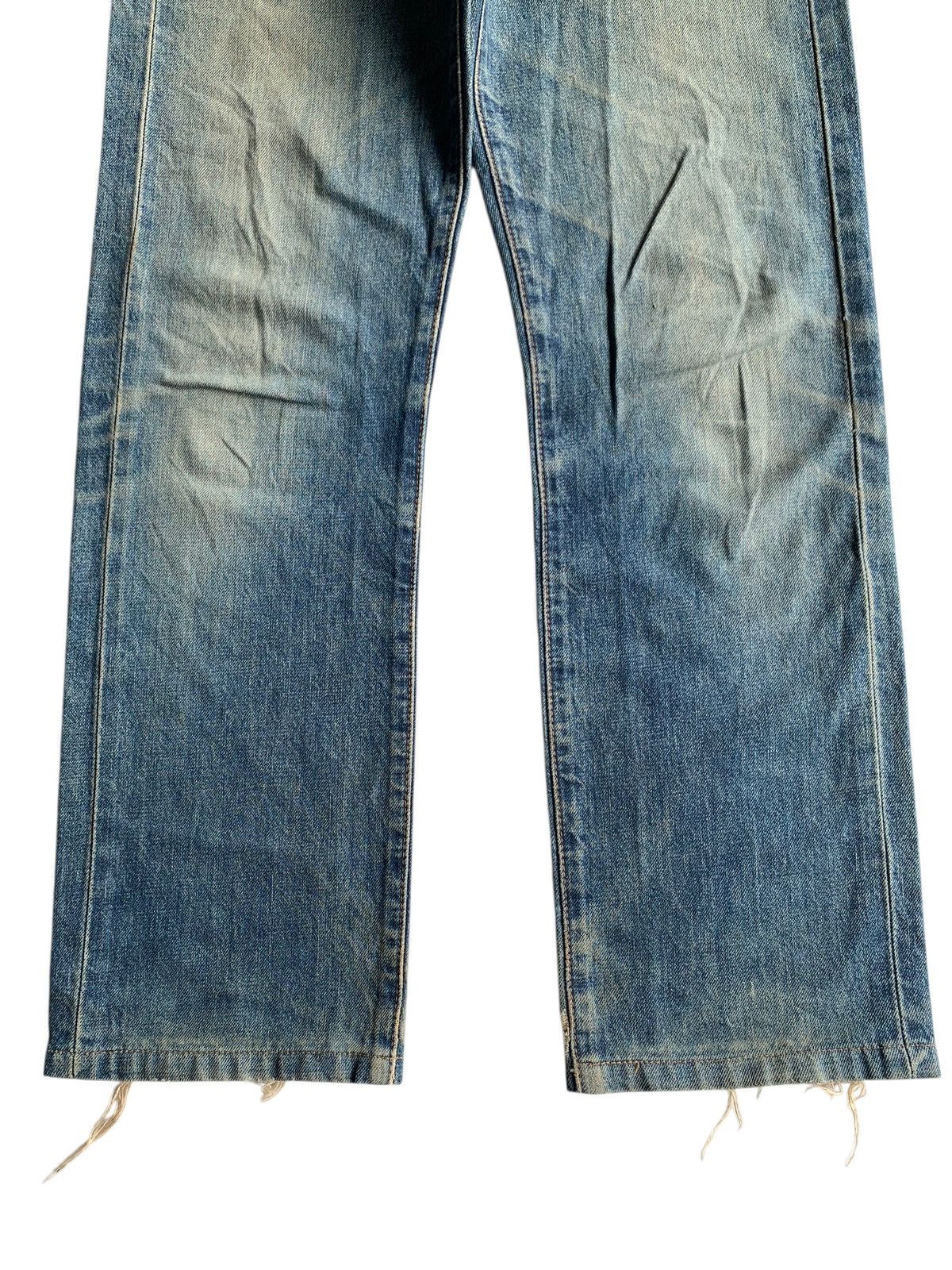 Levi's VINTAGE LEVIS BIG E SELVEDGE 502 XX DISTRESSED DENIM Size US 27 - 7 Thumbnail