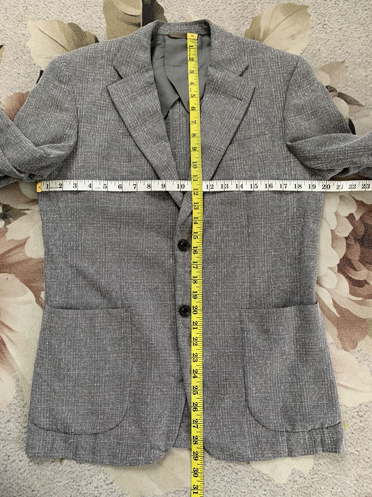 Kansai Yamamoto Vtg Kansaiman Collection Wool Rich Blend Jacket Coat Size US M / EU 48-50 / 2 - 10 Thumbnail