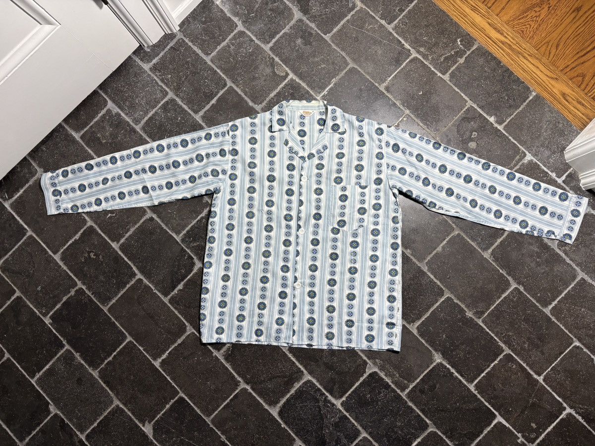 Vintage True Vintage Pajama Set 1960s Two Piece Matching Suit Sleep Size US 34 / EU 50 - 15 Thumbnail