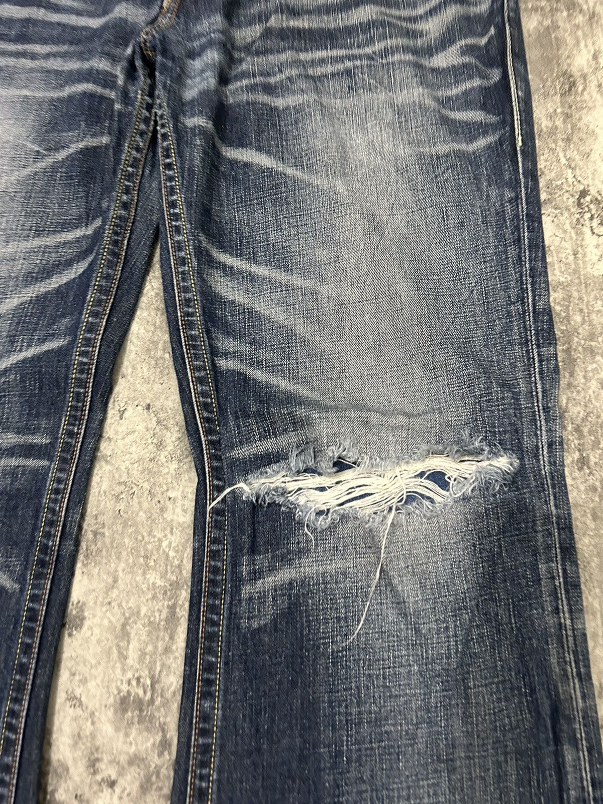 Levi's 90s Levis 507 Vintage Y2K Boot Cut Retro Denim Pants Size US 36 / EU 52 - 6 Thumbnail