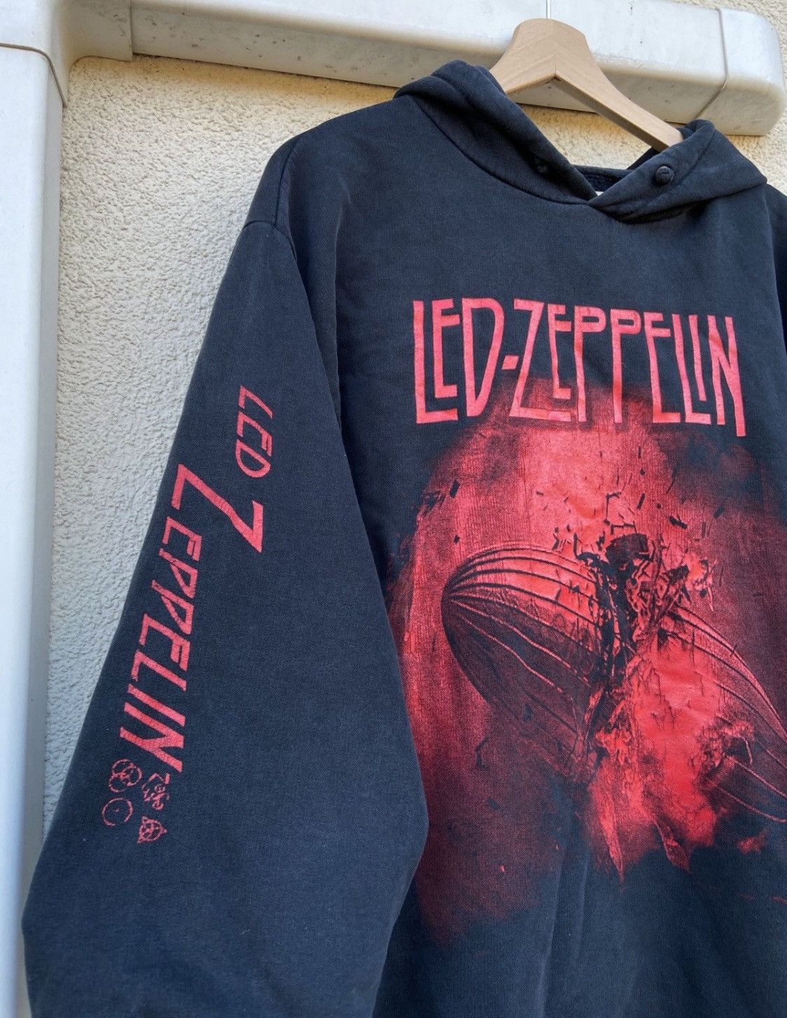 Band Tees Led Zeppelin vintage Hoode merch rock metal rare opium y2k Size US L / EU 52-54 / 3 - 3 Thumbnail