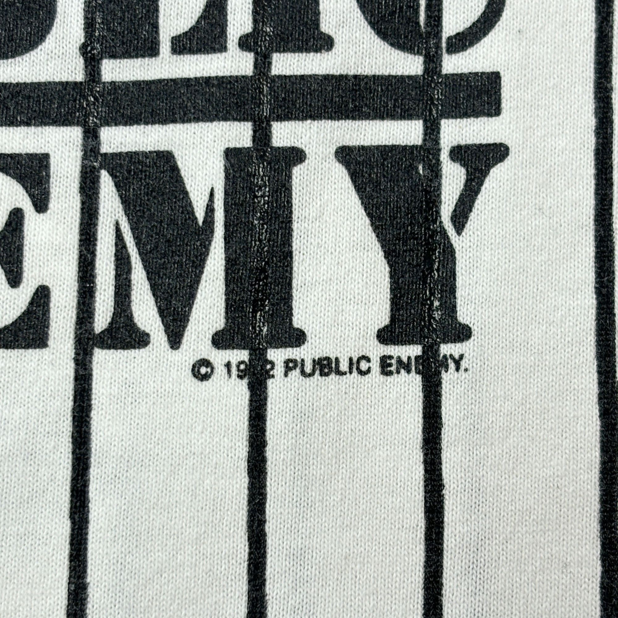 Public Enemy M - Rare Vintage Public Enemy 1992 Hip Hop Baseball Jersey Size US M / EU 48-50 / 2 - 6 Thumbnail
