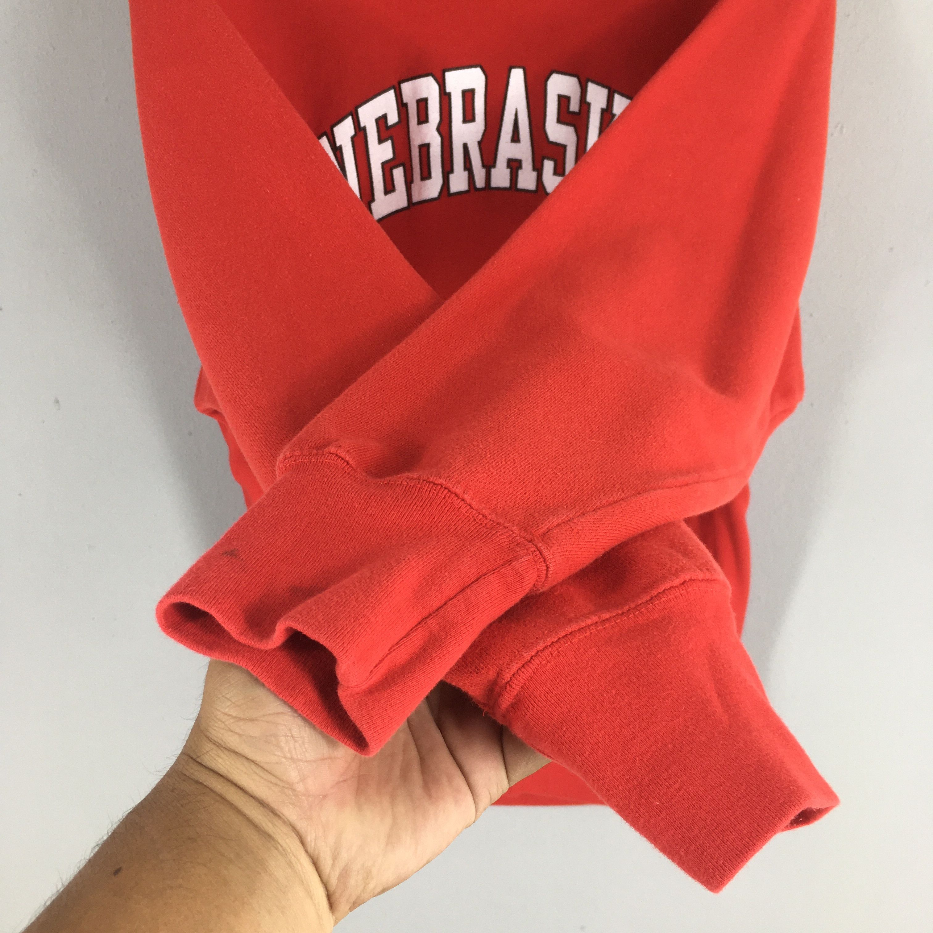 Vintage Vintage Nebraska Huskers Football Sweatshirt Large Size US L / EU 52-54 / 3 - 4 Thumbnail
