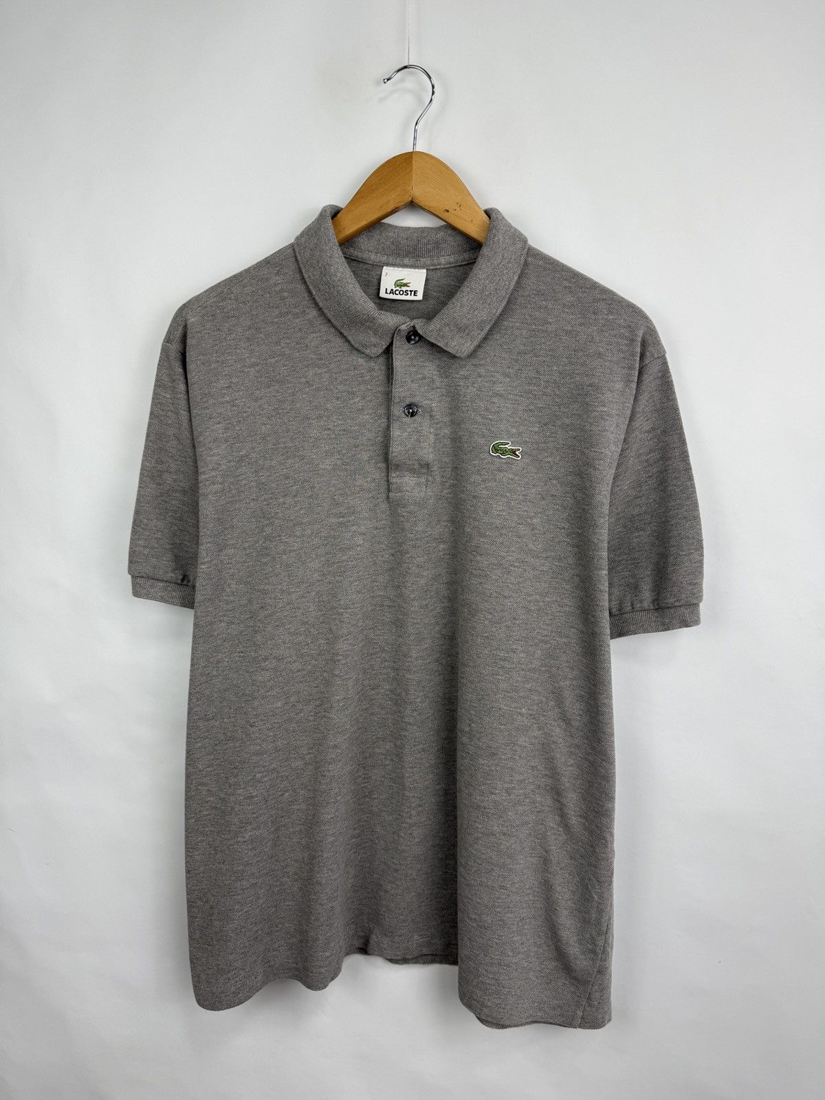 Lacoste 🇫🇷 Vintage 90s Lacoste Polo T-Shirt Made in France Retro Rare Size US XL / EU 56 / 4 - 3 Thumbnail