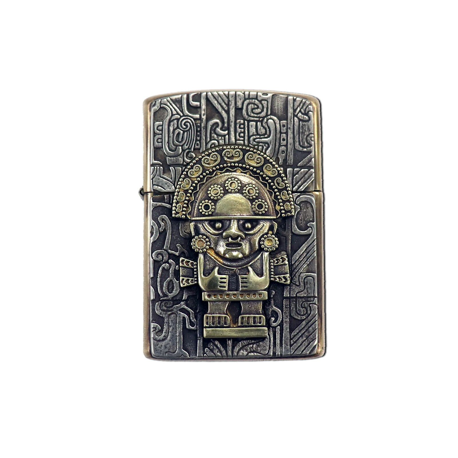 Other Brass Lighter Storage Case Universal Portable Classical Gift Size ONE SIZE - 5 Thumbnail
