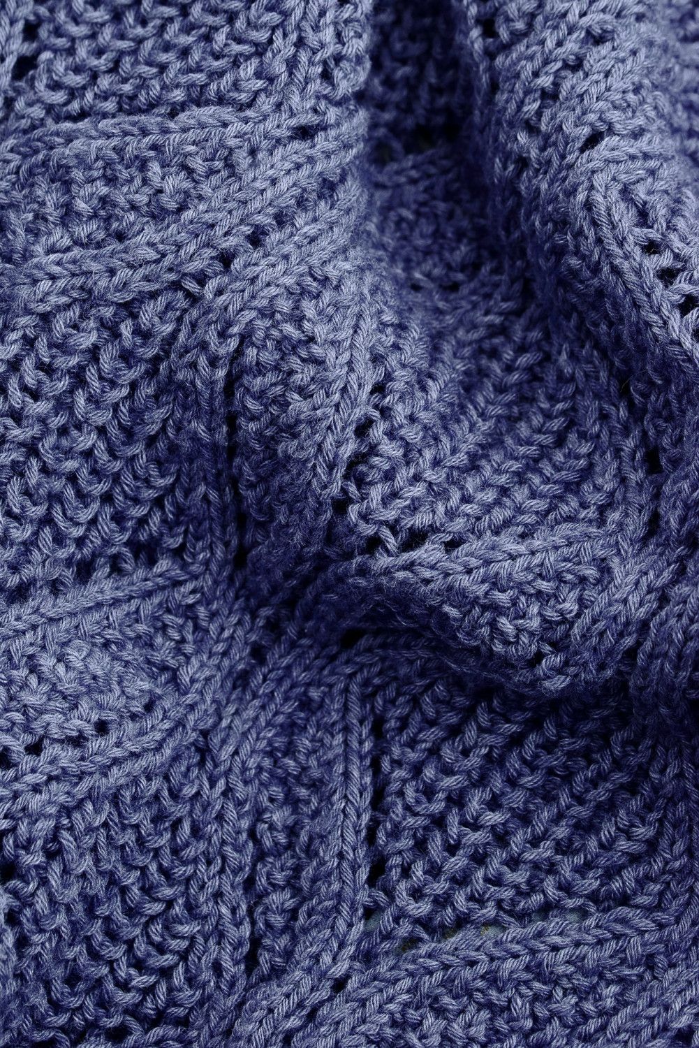 A Kind Of Guise 💚 AW23 A Kind Of Guise Per Knit Polo Jacket Blue Melange Size US L / EU 52-54 / 3 - 6 Thumbnail