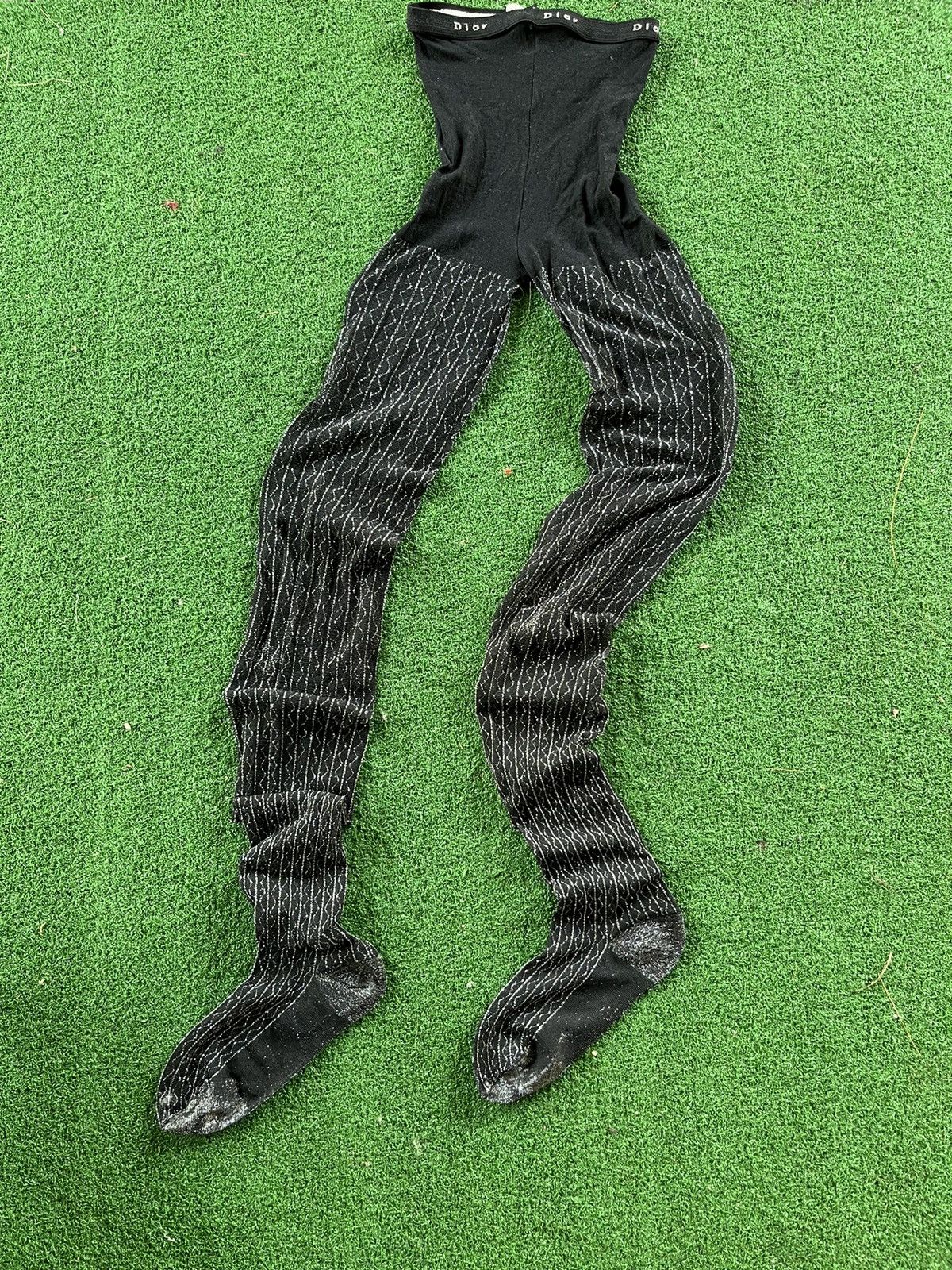 Christian Dior Monsieur × Designer 🔥Christian Dior Sexy Leggings Pants Size 28" / US 6 / IT 42 - 1 Thumbnail