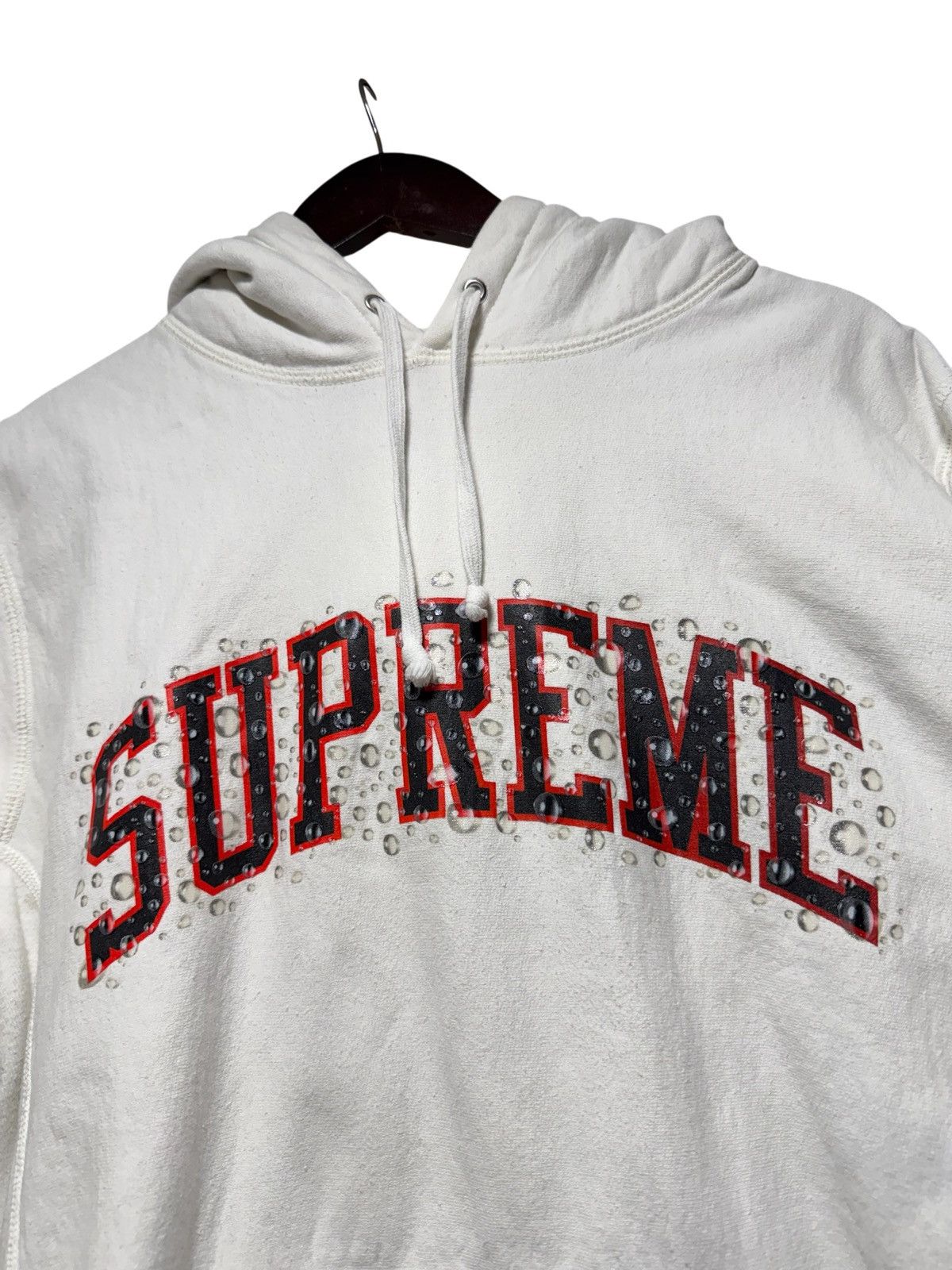 Supreme Supreme Water Arc Hooded Hoodie Sweatshirt Size Medium FW18 Size US M / EU 48-50 / 2 - 2 Thumbnail