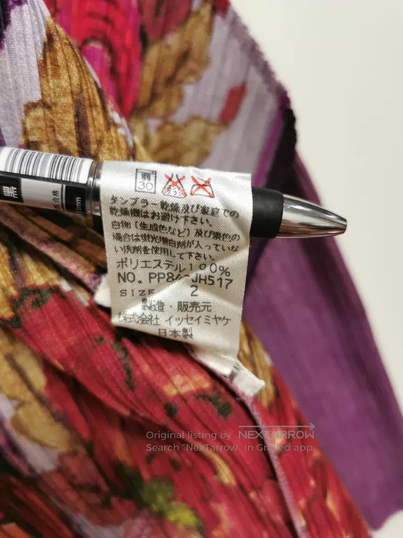 Issey Miyake Issey Miyake Rich Bloom Peony Cardigan Size M / US 6-8 / IT 42-44 - 4 Thumbnail