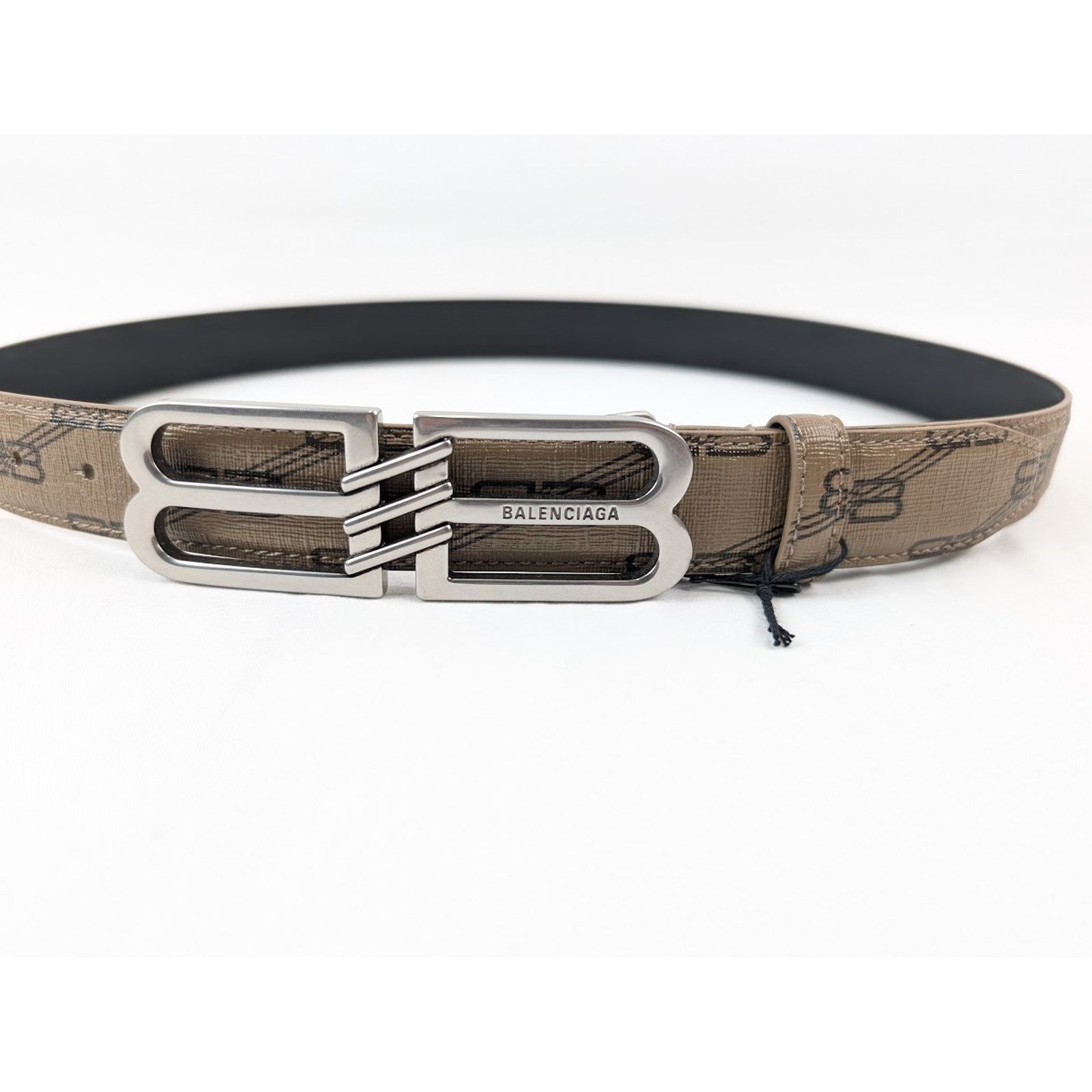 Balenciaga o1rshd1 Q:2 / Size:75/ BB Signature Belt 30 BB Monogram Size 30 - 17 Thumbnail