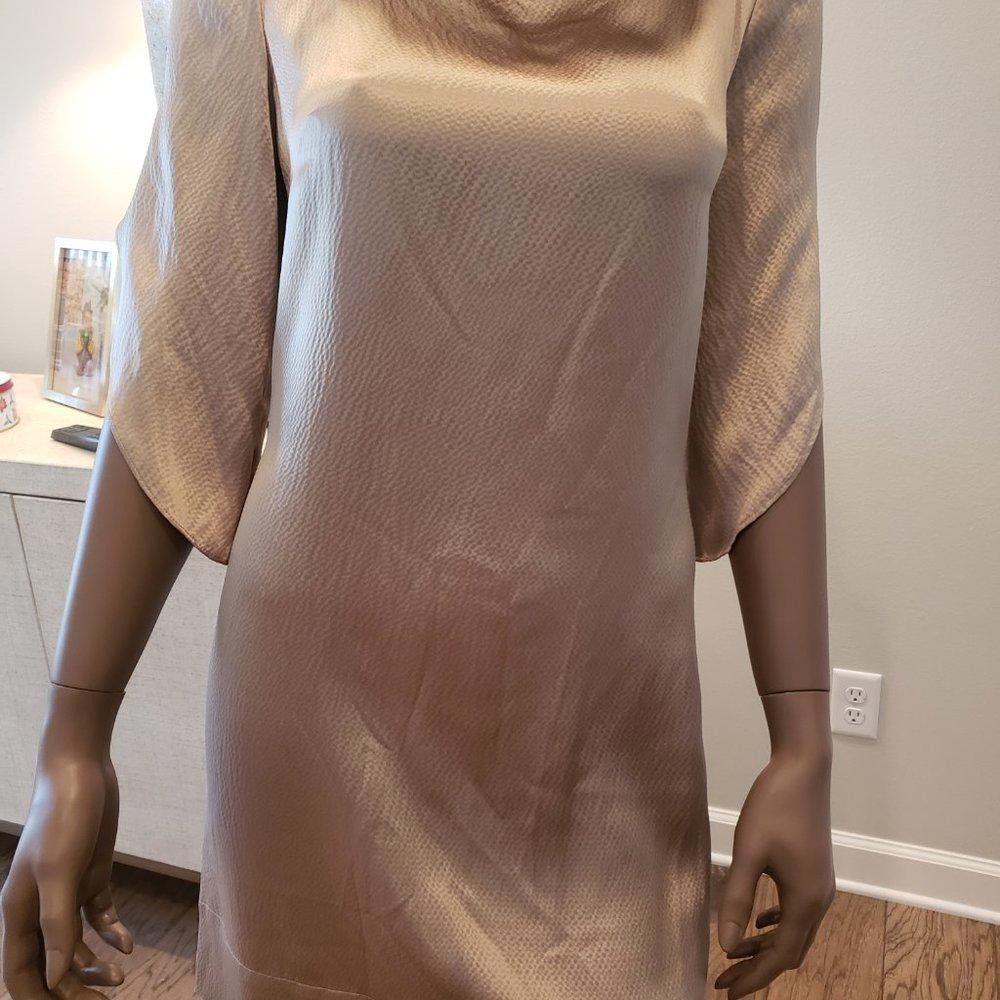 Bcbgmaxazria BCBG Max Azria NWT Silk Shift Dress Size S / US 4 / IT 40 - 2 Thumbnail