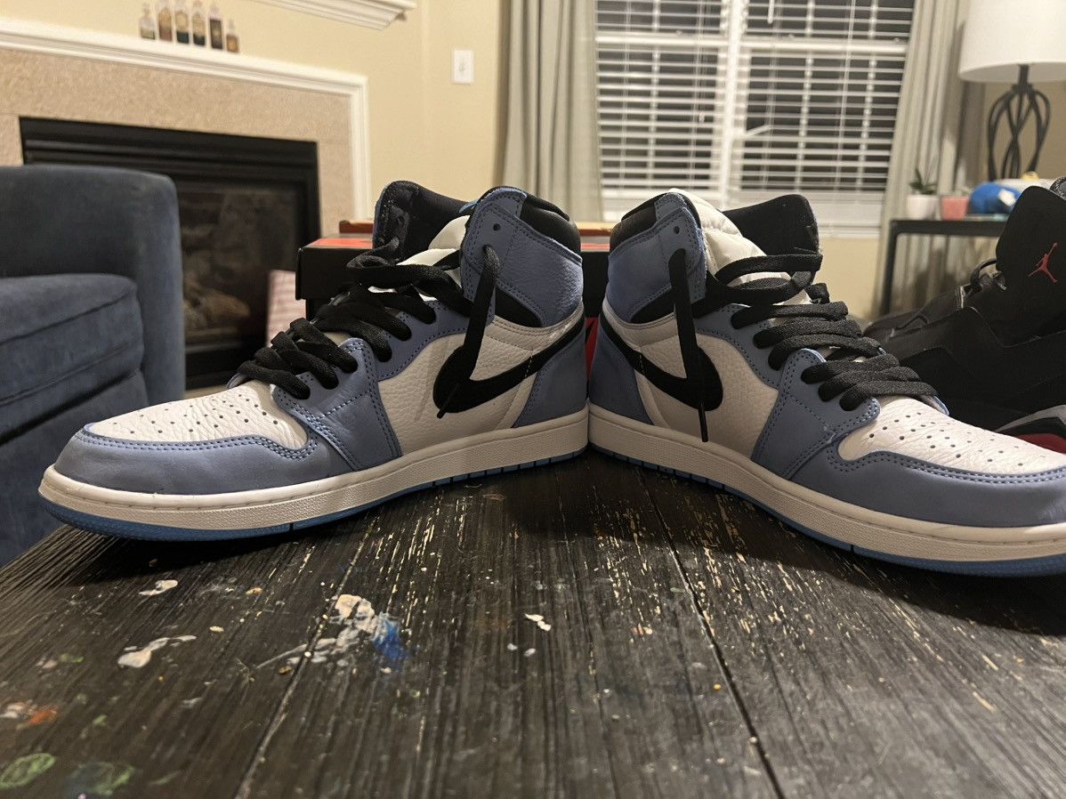 Jordan Brand Air Jordan 1 Retro University Blue Size US 11.5 / EU 44-45 - 3 Thumbnail