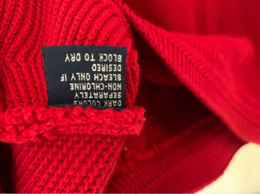 Chaps Ralph Lauren × Designer × Vintage Vintage Ralph Lauren Chaps Cable Knit Size US L / EU 52-54 / 3 - 6 Thumbnail