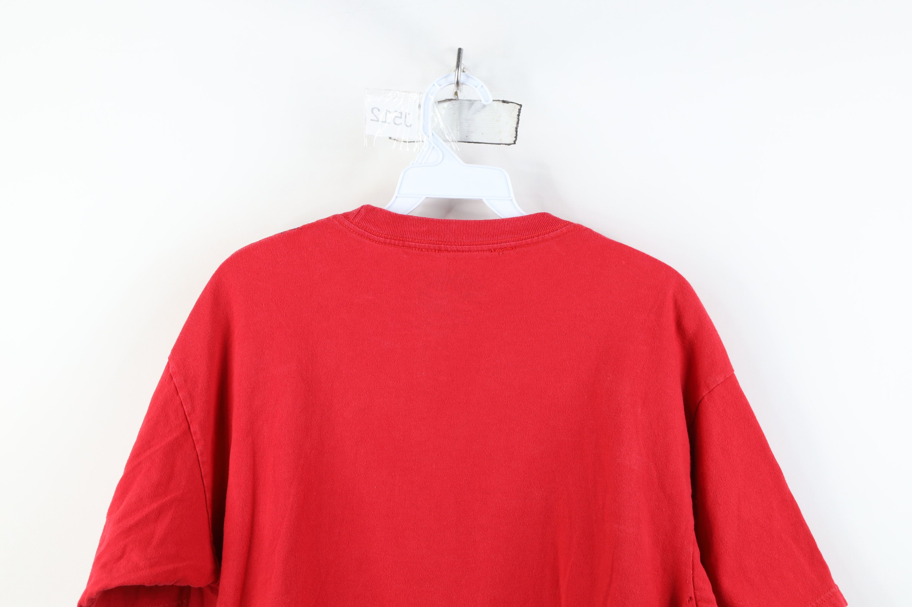 Fox Racing Vintage Y2K Fox Racing Spell Out Short Sleeve T-Shirt Red Size US L / EU 52-54 / 3 - 14 Thumbnail