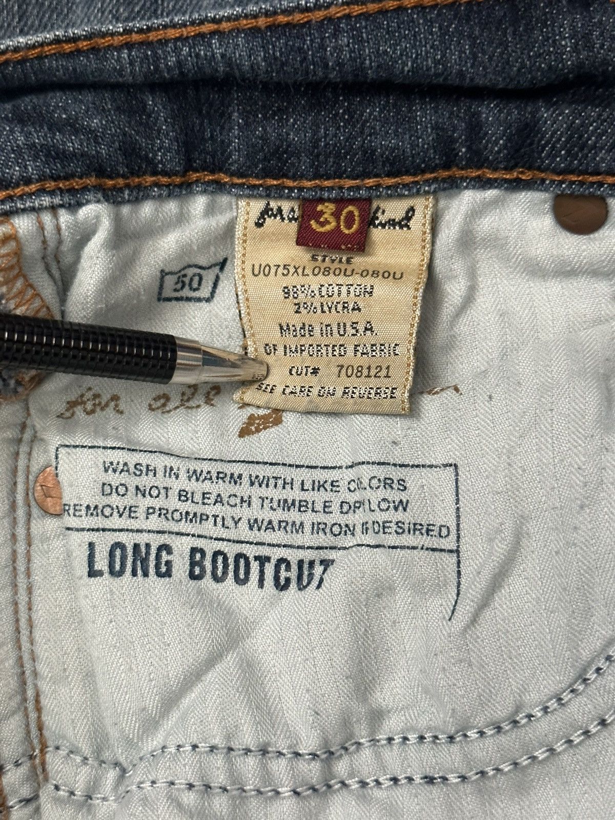 7 For All Mankind 7 for all mankind Jeans Size 30" / US 8 / IT 44 - 3 Thumbnail
