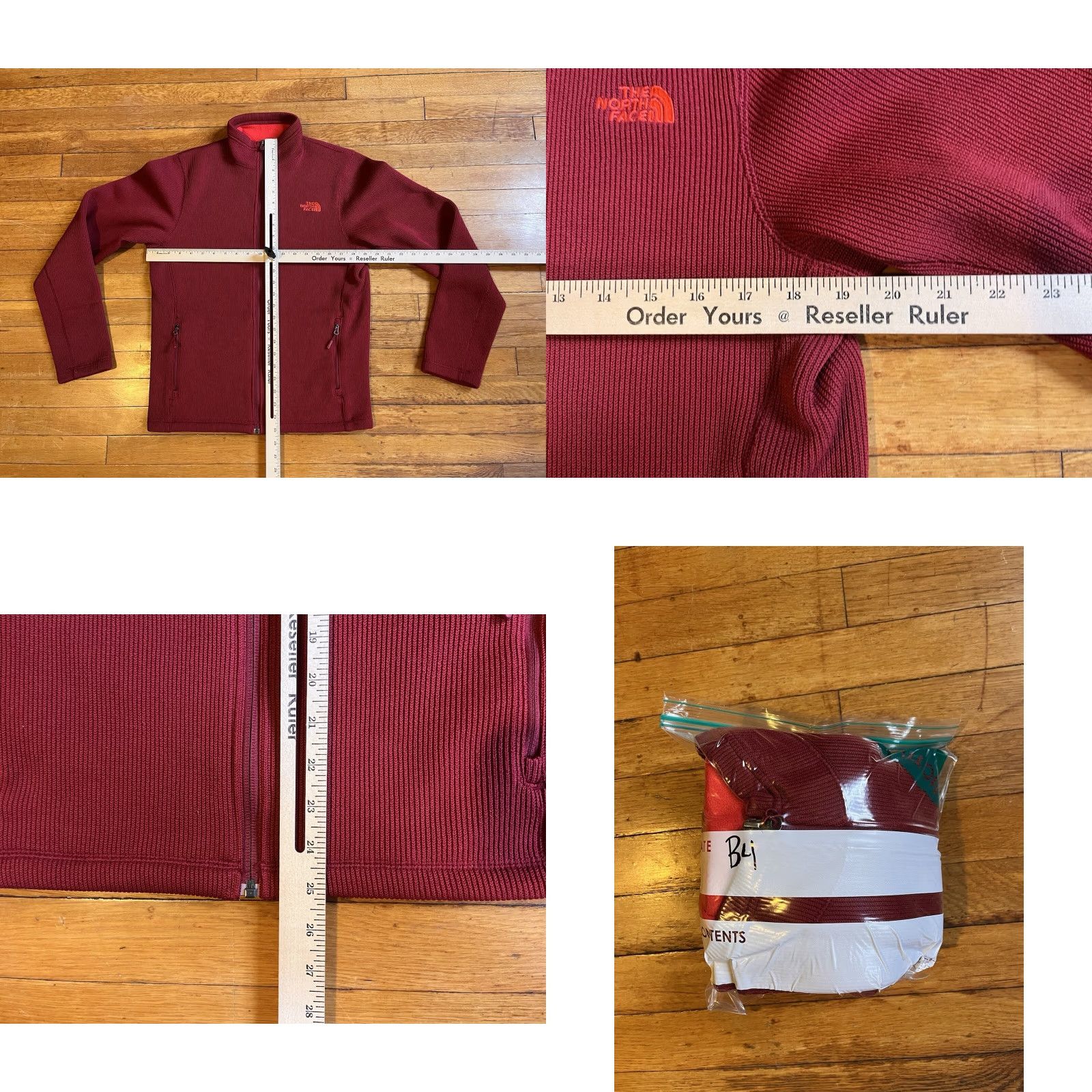 The North Face The North Face Performance Full Zip Sweatshirt Men’s S Red Lined Mock Neck Zip Pockets Embroidered Logo Shirt Size US S / EU 44-46 / 1 - 9 Thumbnail