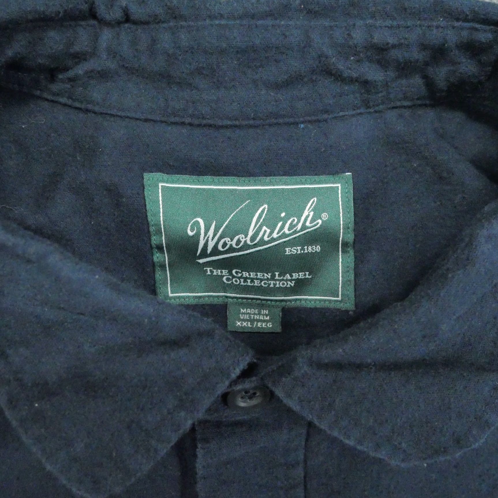 Vintage Woolrich Shirt Mens 2XL Blue Button-Up Flannel Collared Cotton Pocketed Workwear Size US XXL / EU 58 / 5 - 5 Thumbnail
