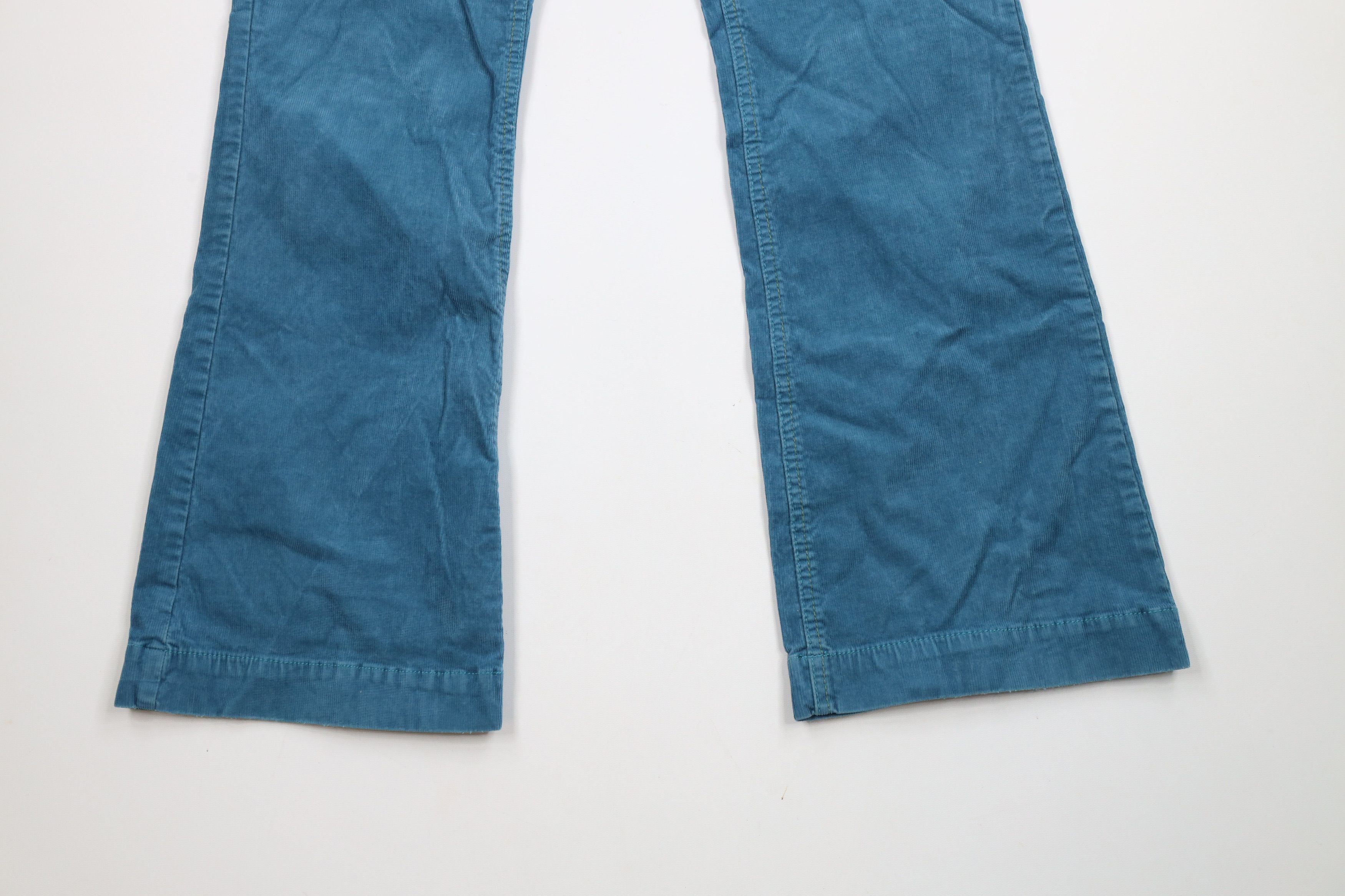 American Eagle Outfitters × Vintage Vintage 90s Y2K American Eagle Flared Corduroy Pants Size 32" / US 10 / IT 46 - 4 Thumbnail