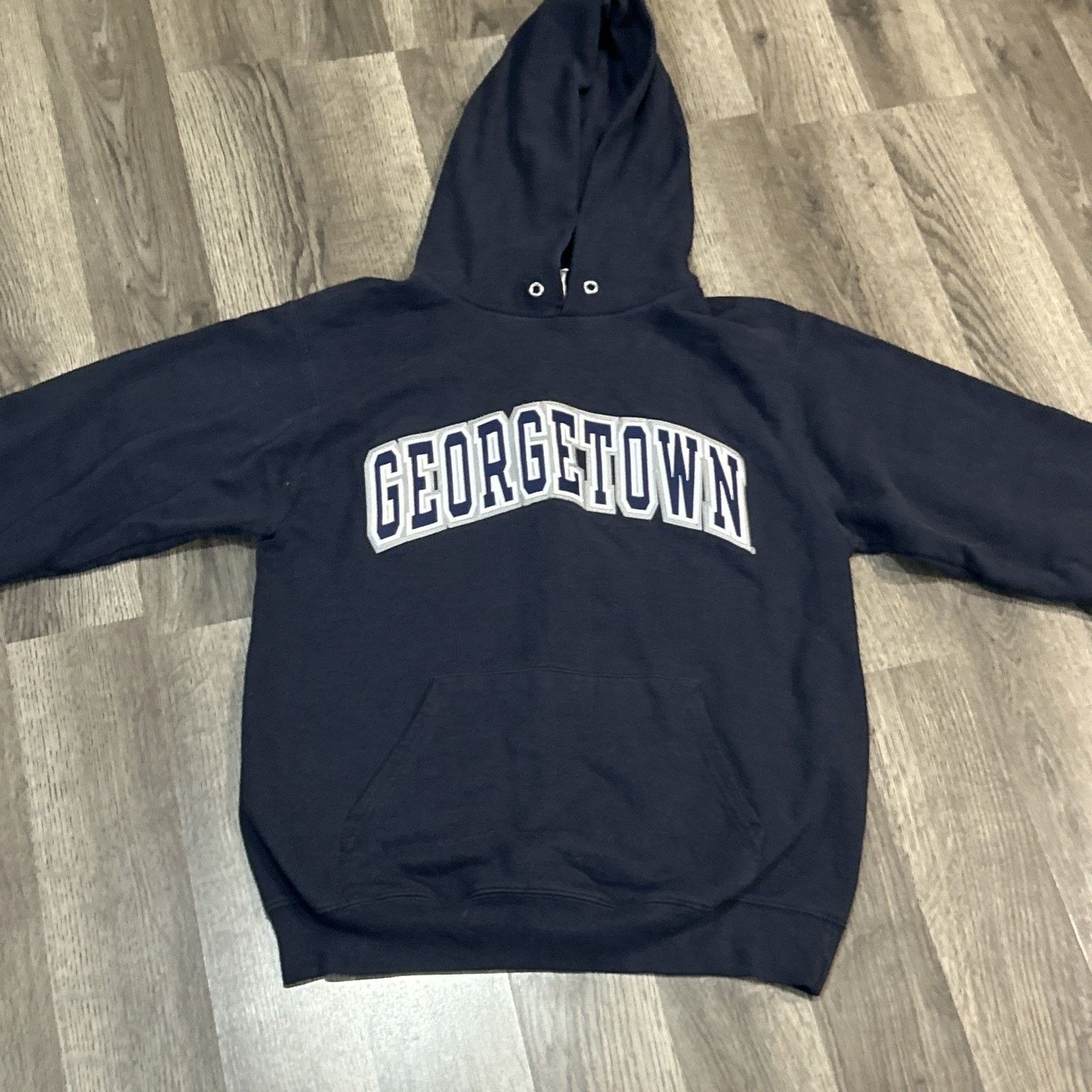 Champion Vintage Men’s Small Champion Georgetown Pullover Hoody Size US S / EU 44-46 / 1 - 2 Thumbnail