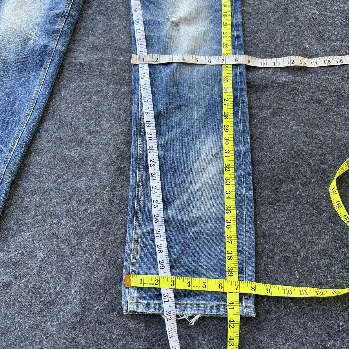 Tommy Hilfiger Sale 🔥 Vintage H by Figer Painter Denim D632 Size US 30 / EU 46 - 9 Thumbnail