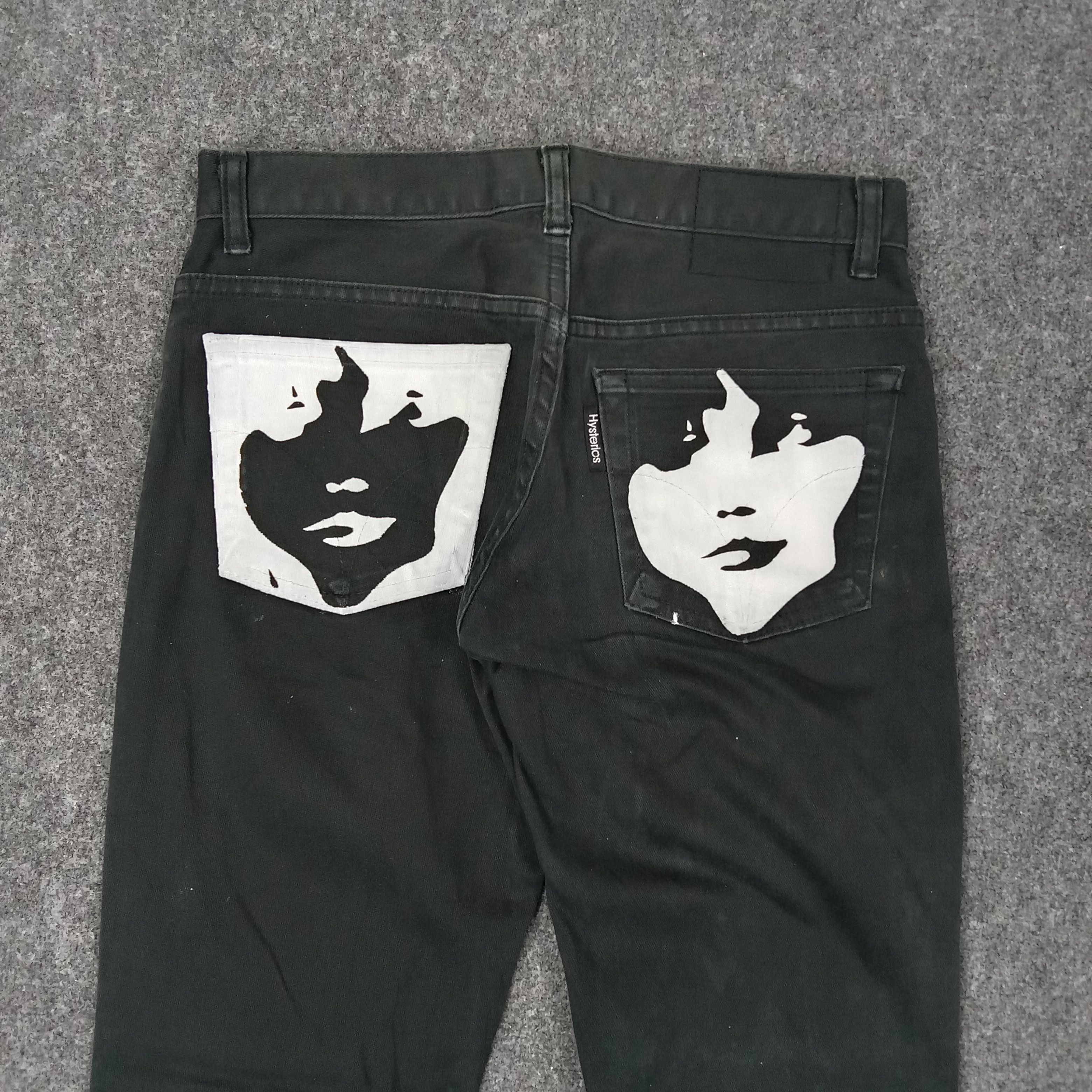 Hysteric Glamour Hysteric Glamour Japanese Logo Denim Pants C258N16 Size 28" / US 6 / IT 42 - 2 Thumbnail