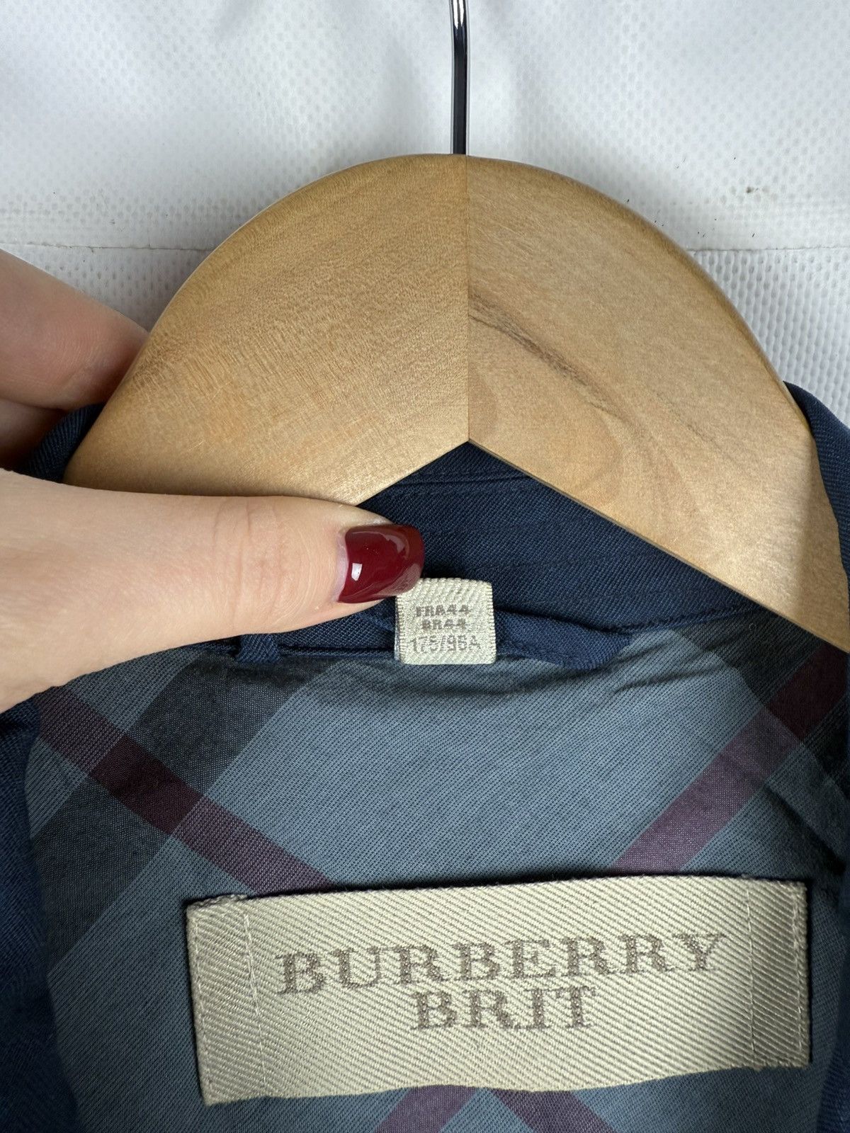 Burberry Burberry Brit Wool Half Lined Military Style Blazer Jacket Size XL / US 12-14 / IT 48-50 - 12 Thumbnail