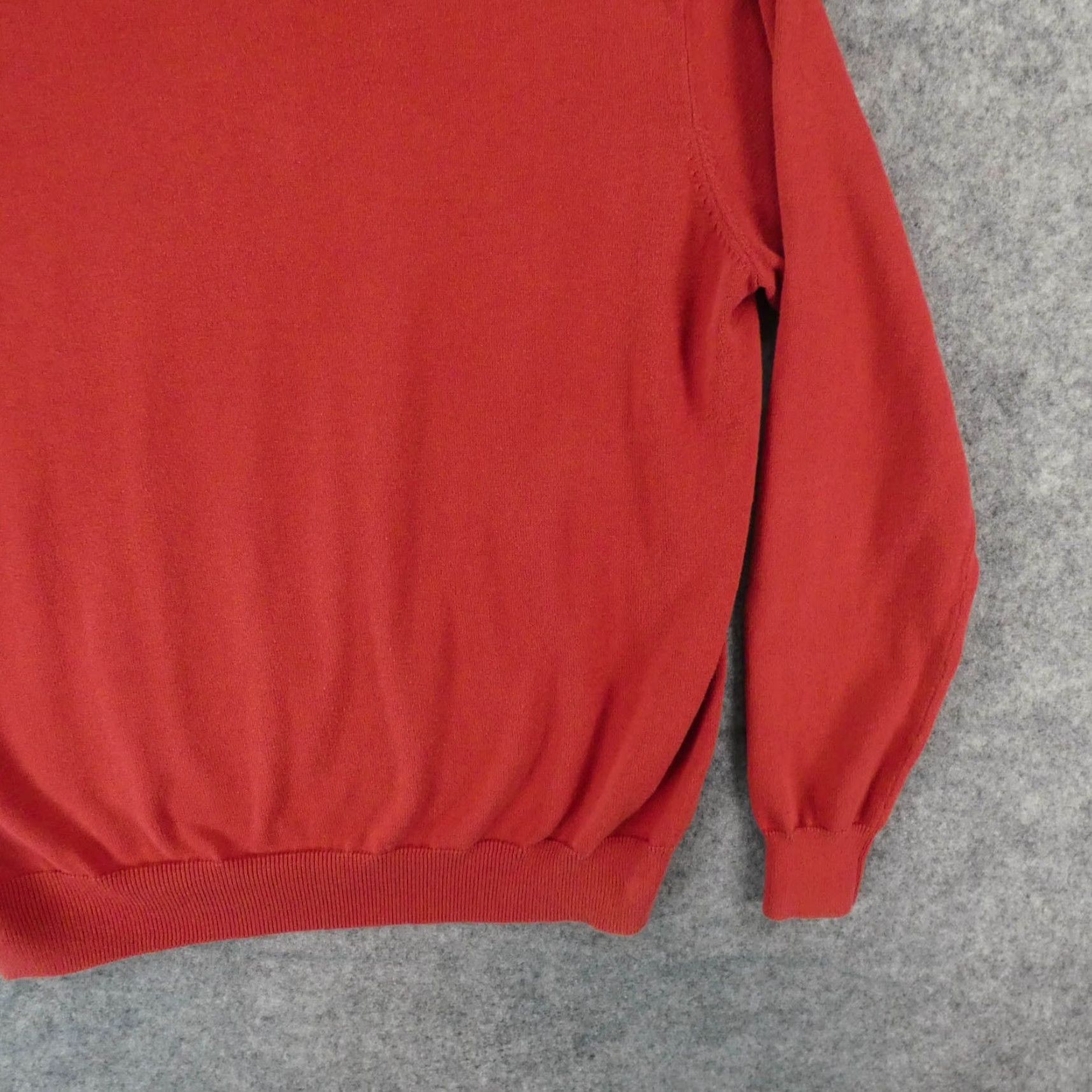 J.Crew J.CREW Sweater Mens XL Pullover Red V-Neck Casual Logo Size US XL / EU 56 / 4 - 5 Thumbnail