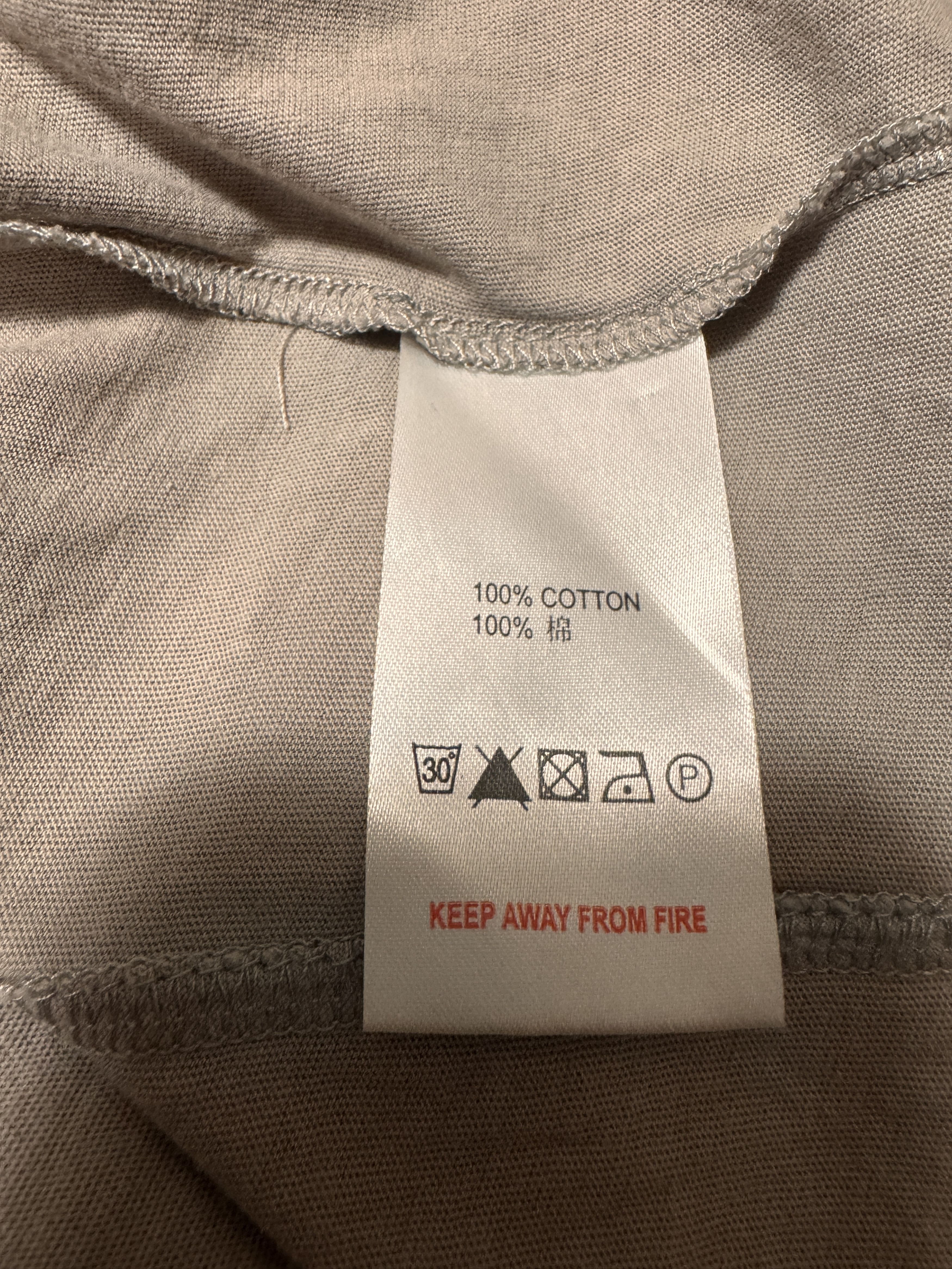 Reiss REISS Men Shirt Grey Beige Fine Egyptian Cotton Size S Size US S / EU 44-46 / 1 - 7 Thumbnail