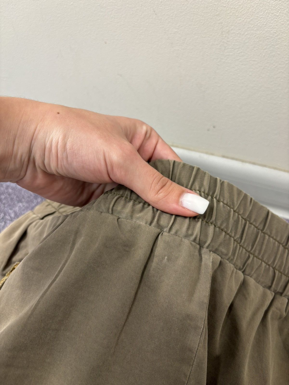 Marc by Marc Jacobs Marc By Marc Jacobs Women’s Khaki Green Luxury Joggers Pants Size 27" / US 4 / IT 40 - 11 Thumbnail