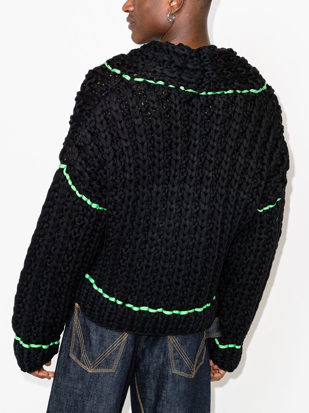 Bottega Veneta SS21 Waffle-Knit Sweater Size US L / EU 52-54 / 3 - 14 Thumbnail