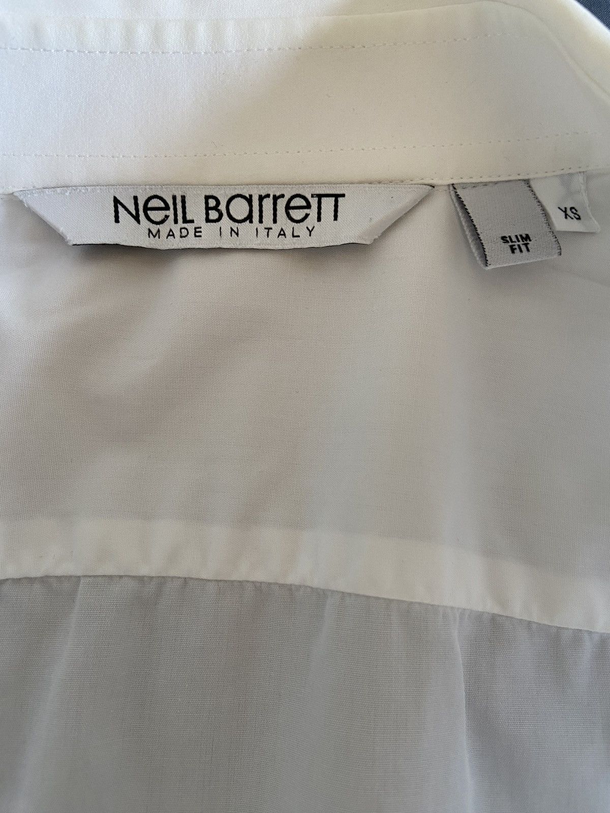 Neil Barrett Shirt long-sleeved button-up Size US XS / EU 42 / 0 - 3 Thumbnail