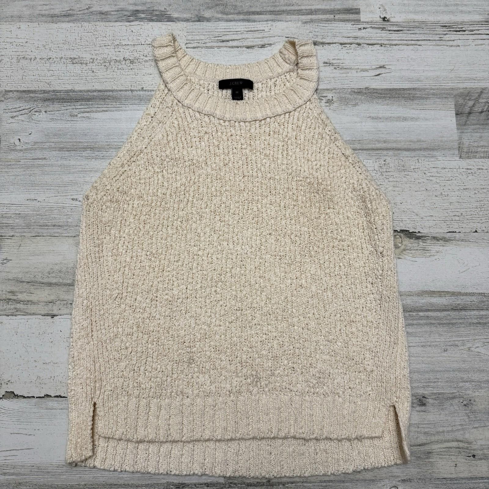 J.Crew J.Crew Sweater Tank Textured Boho Indie Medium Size M / US 6-8 / IT 42-44 - 3 Thumbnail