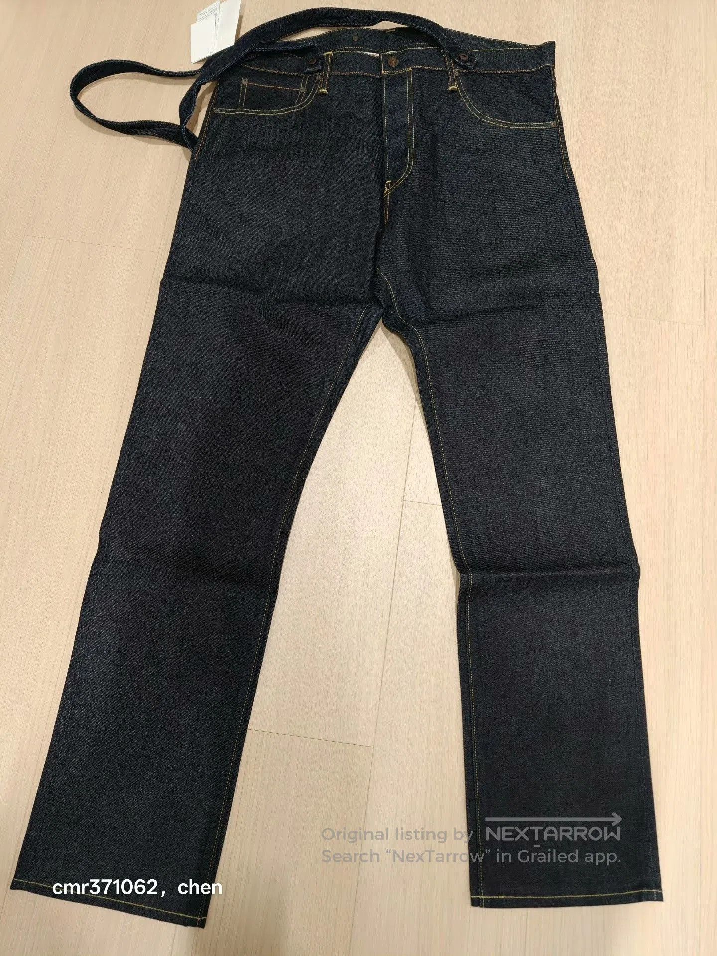 Visvim VISVIM 19AW TRAVAILLER BRACES PANTS UNWASHED. Size US 26 / EU 42 - 1 Thumbnail