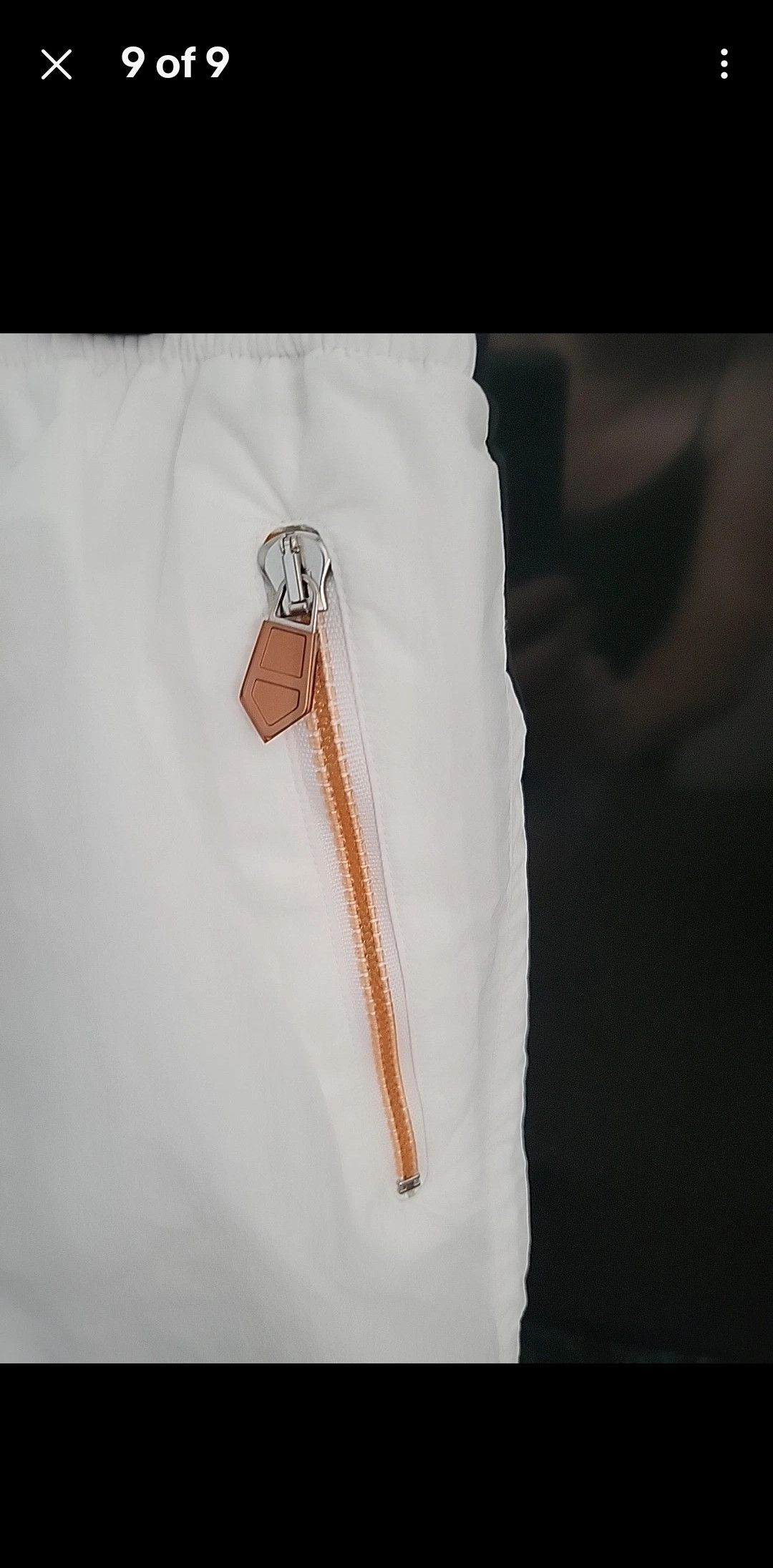 Hermes Authentic Hermes White Orange Swim Trunks Breifs Large L Size US 34 / EU 50 - 5 Thumbnail